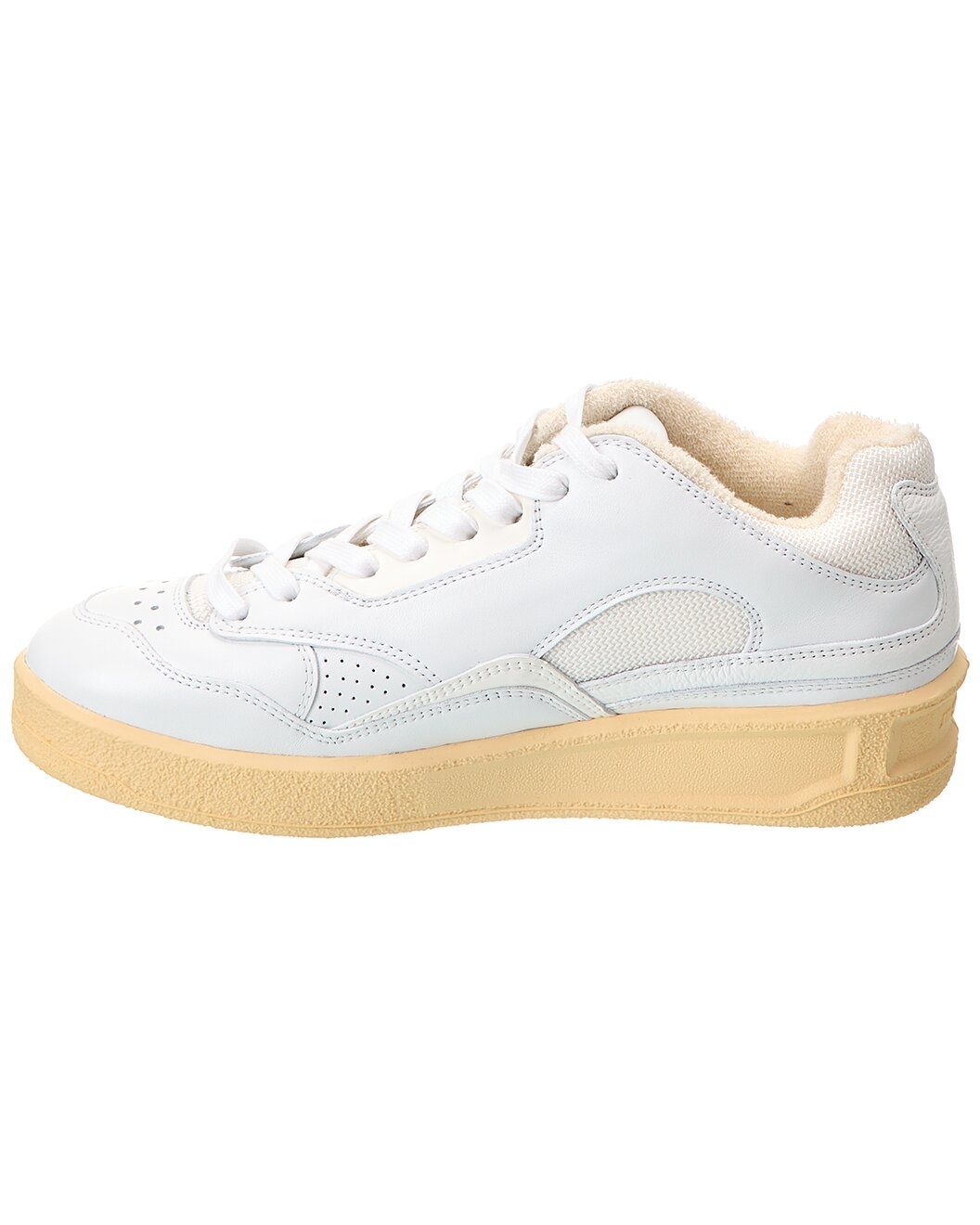 Jil Sander Leather & Mesh Sneaker - 2