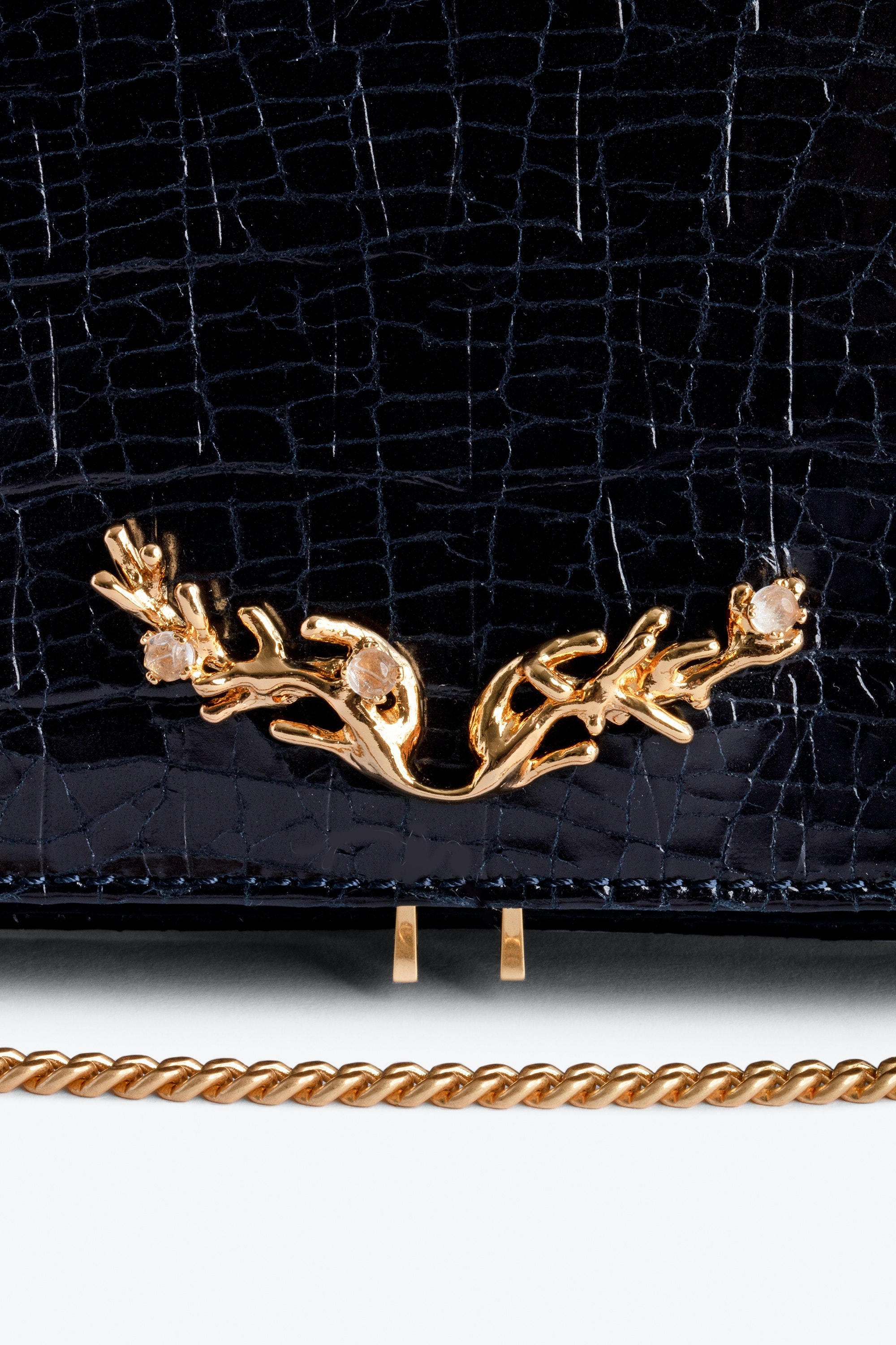 Rock Embossed Clutch - 5