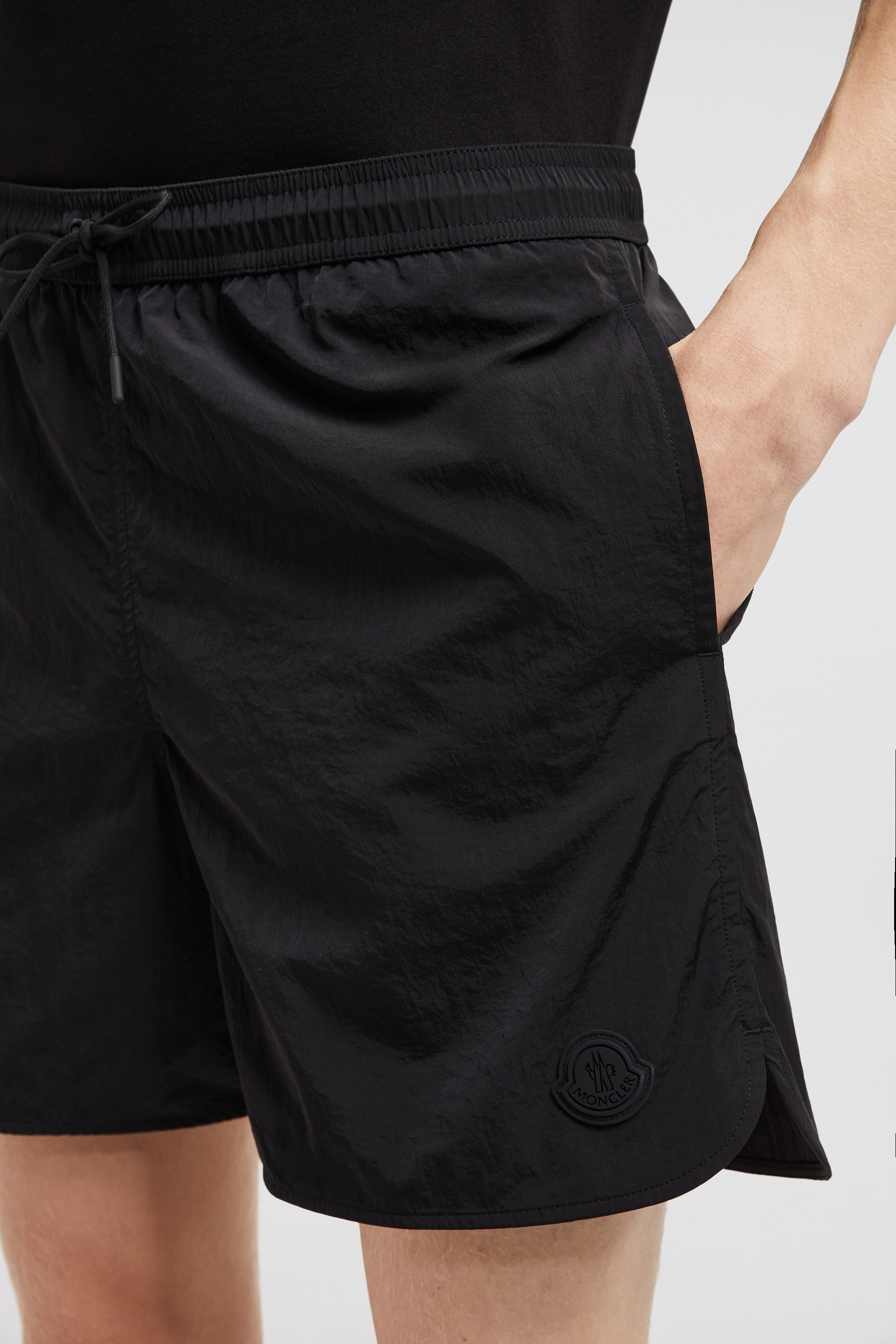 Crinkled Swim Shorts - 4