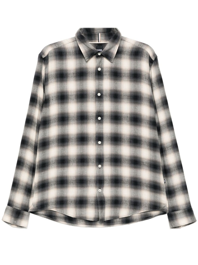 plaid long-sleeves shirt 1