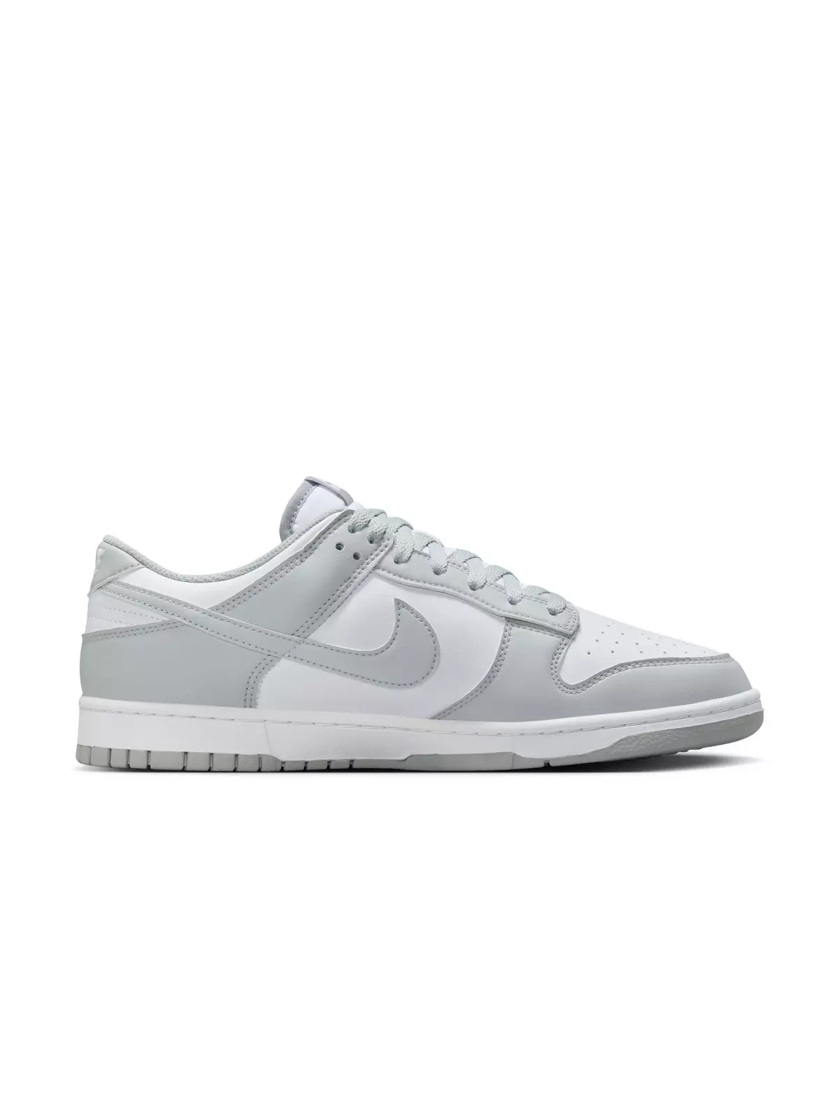 Dunk Low Retro "White/Lt Smoke Grey" Men's Shoe - 2