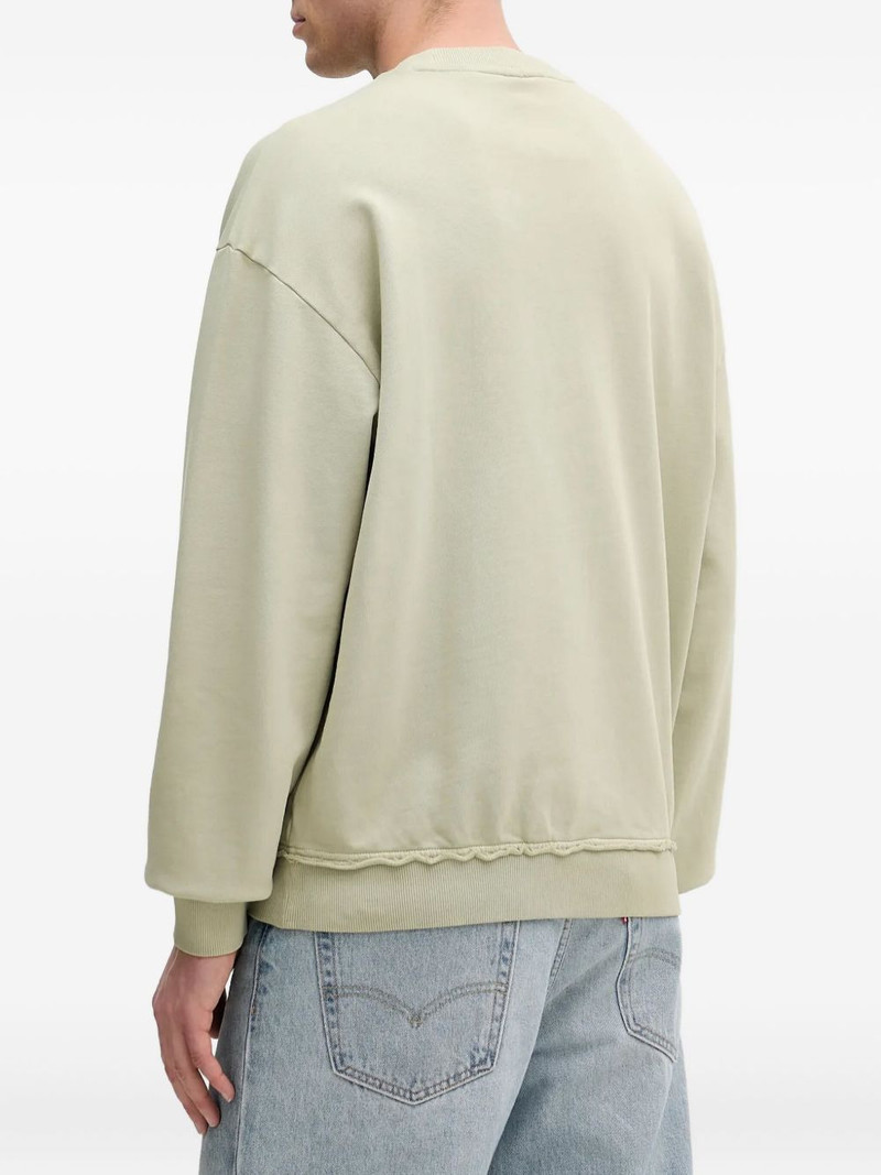 HUGO logo-embroidery sweatshirt outlook