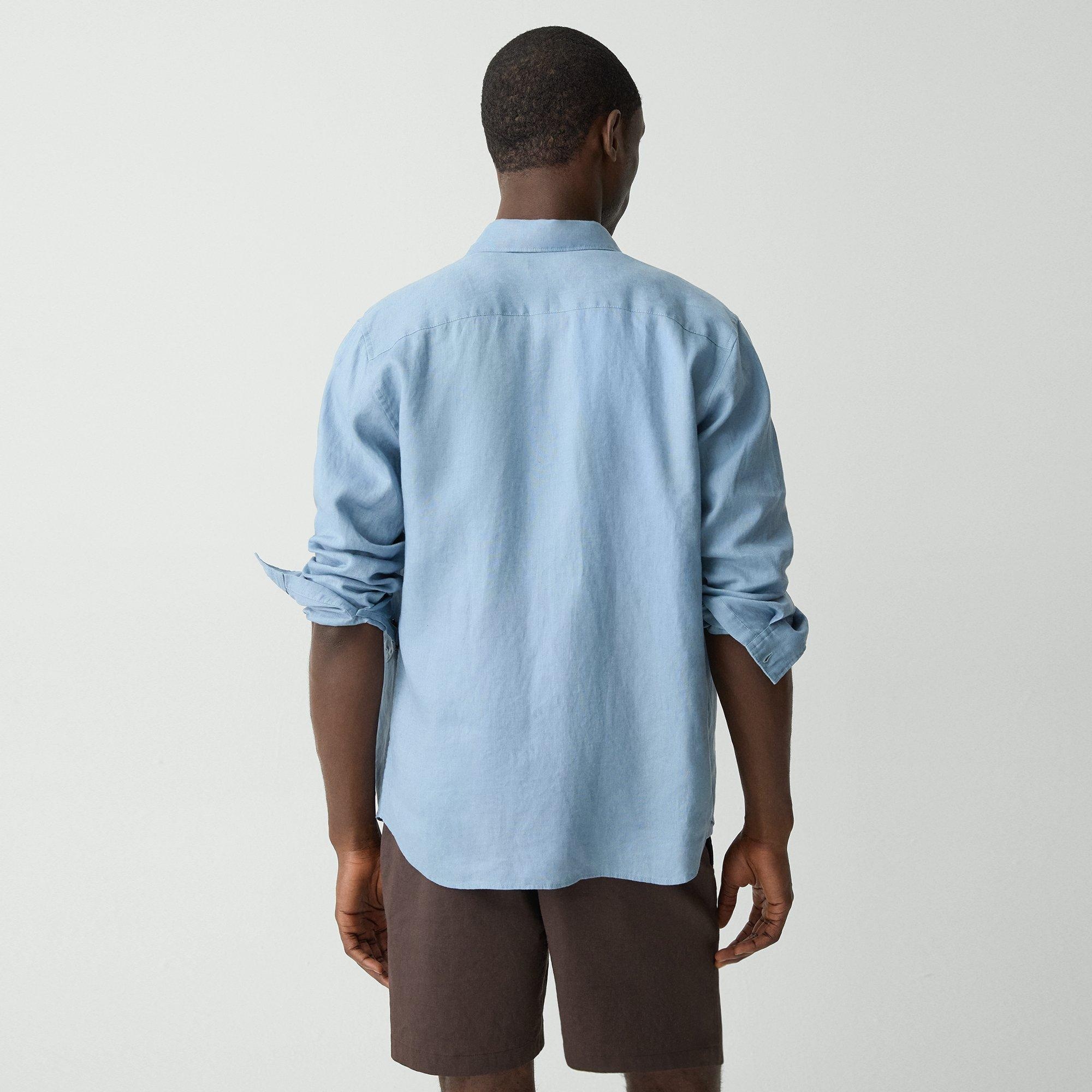 Irving Shirt in Relaxed Linen - 4