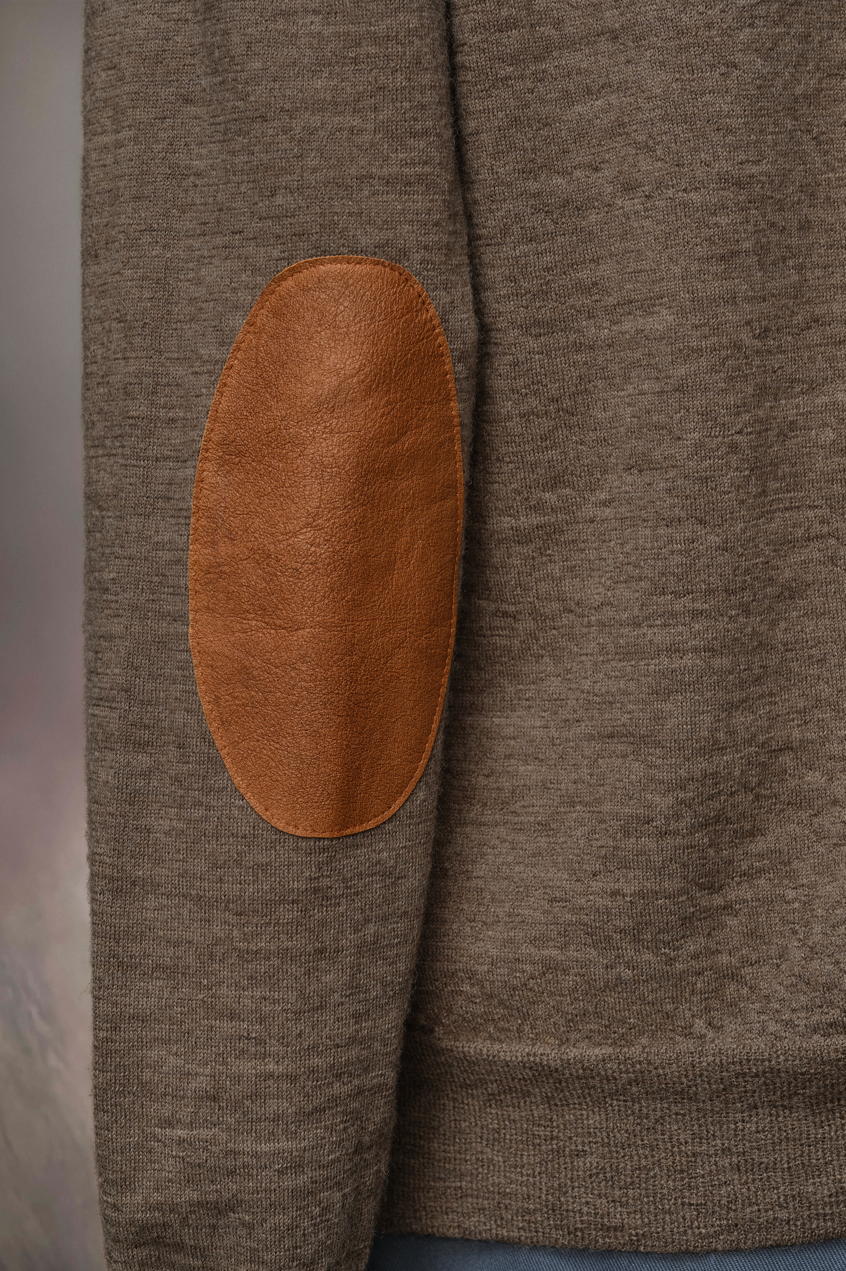 Elbow Patch Cardigan - 6