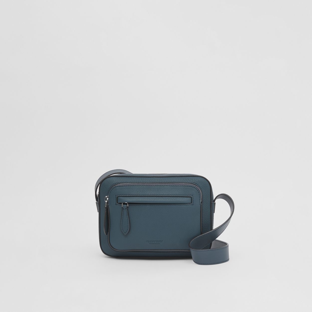Grainy Leather Crossbody Bag - 1