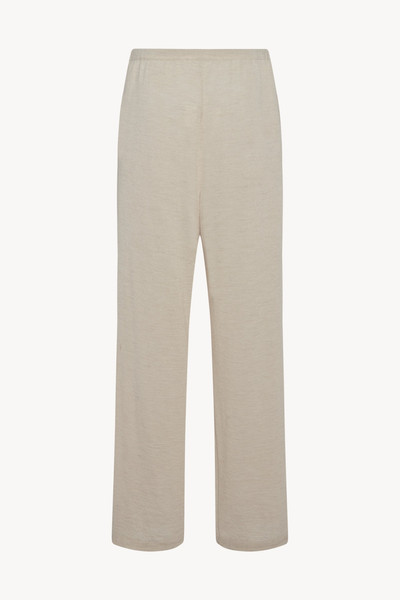 The Row Darvi Pant in Llama and Silk outlook