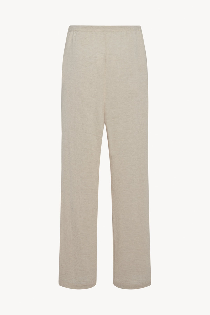 The Row Darvi Pant in Llama and Silk outlook