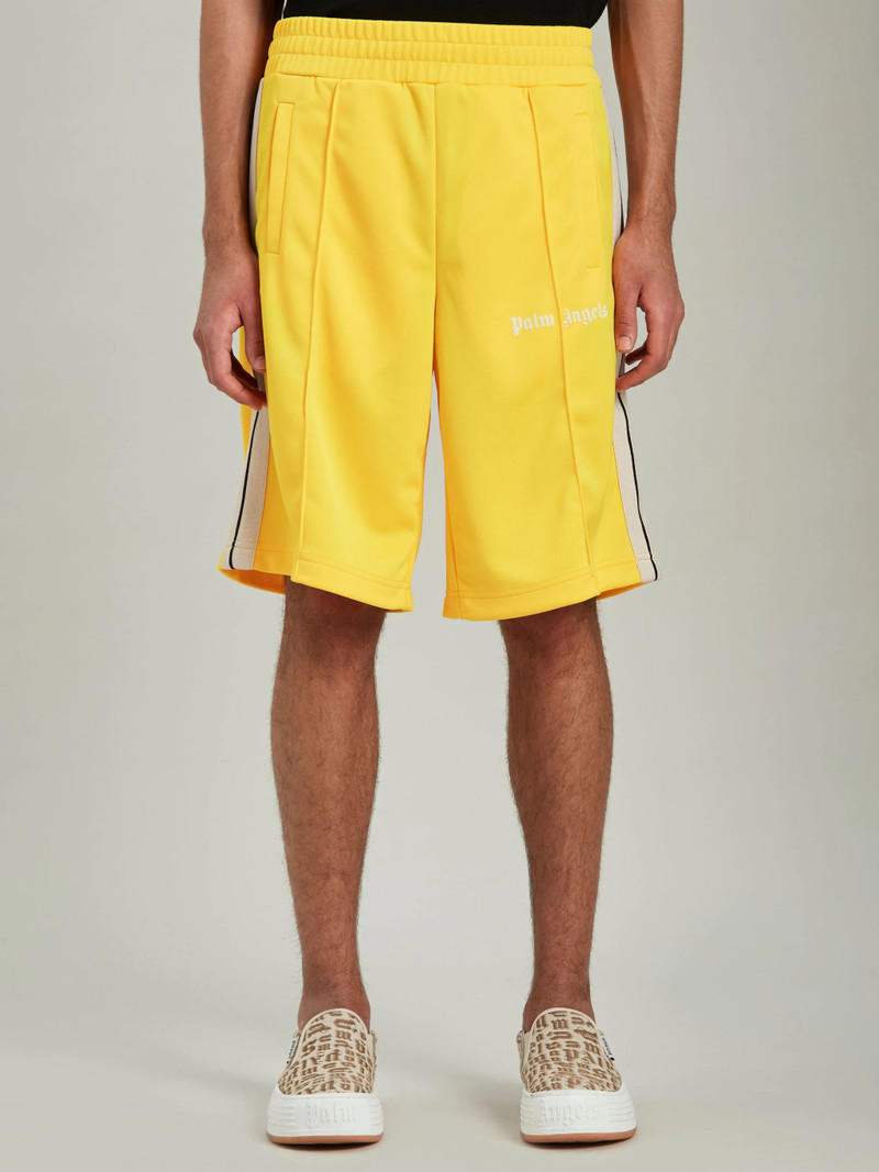 YELLOW TRACK SHORTS 3