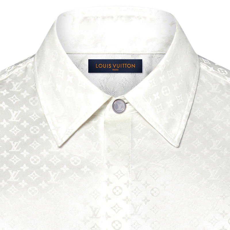 Mini Monogram Silk Evening Shirt 2