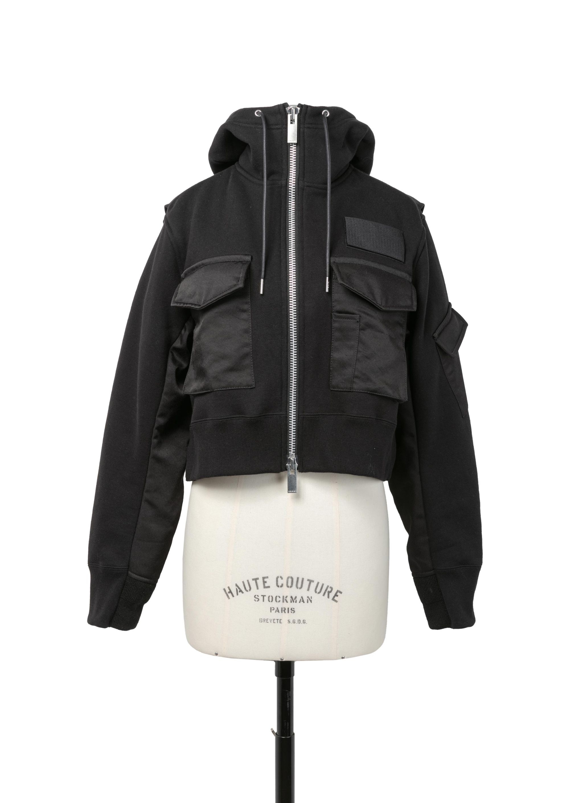 sacai x SPIEWAK Cotton Jersey Hoodie - 1