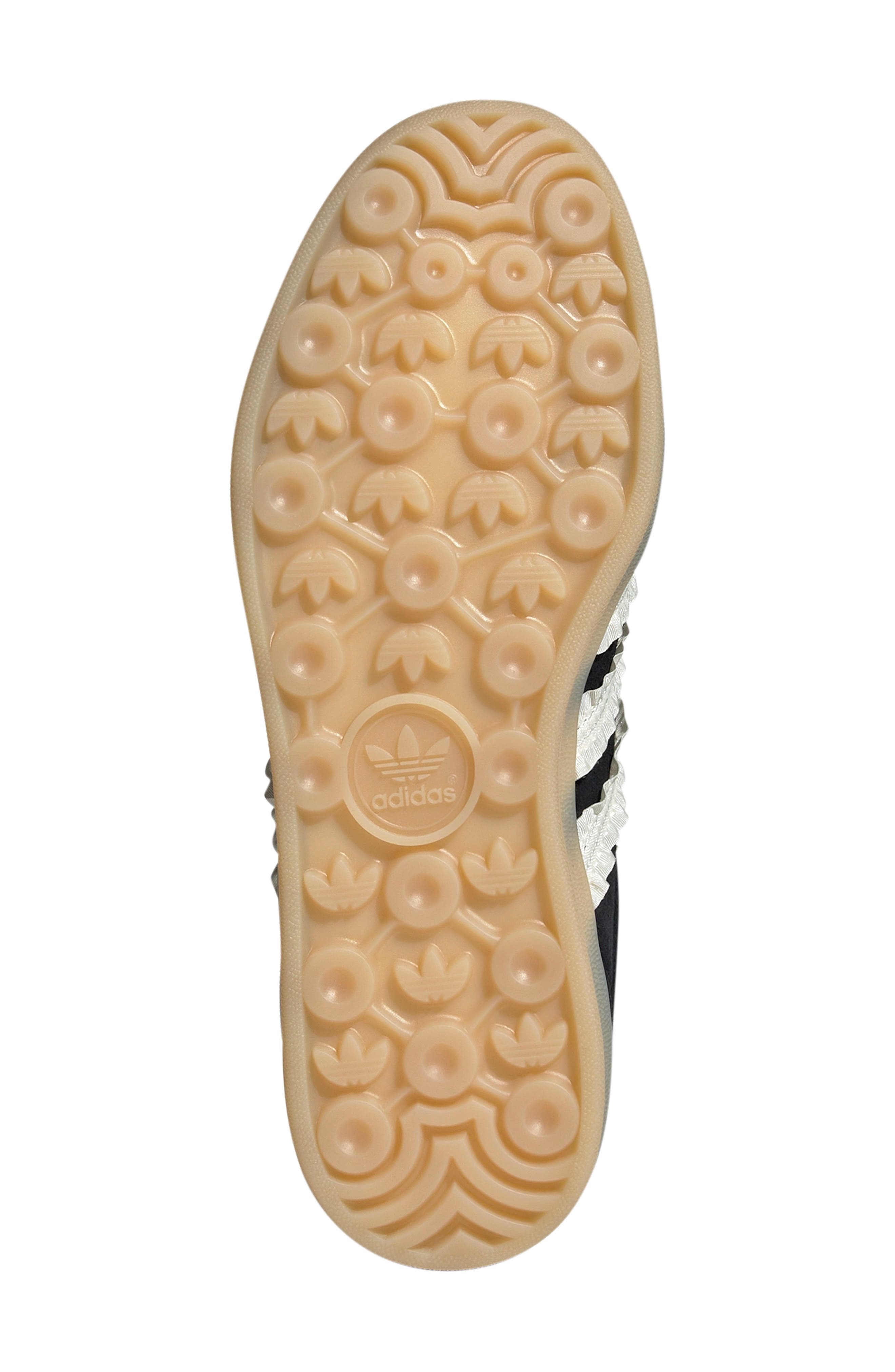 adidas Gazelle Indoor Sneaker in Black/Cream White/Gum at Nordstrom - 5