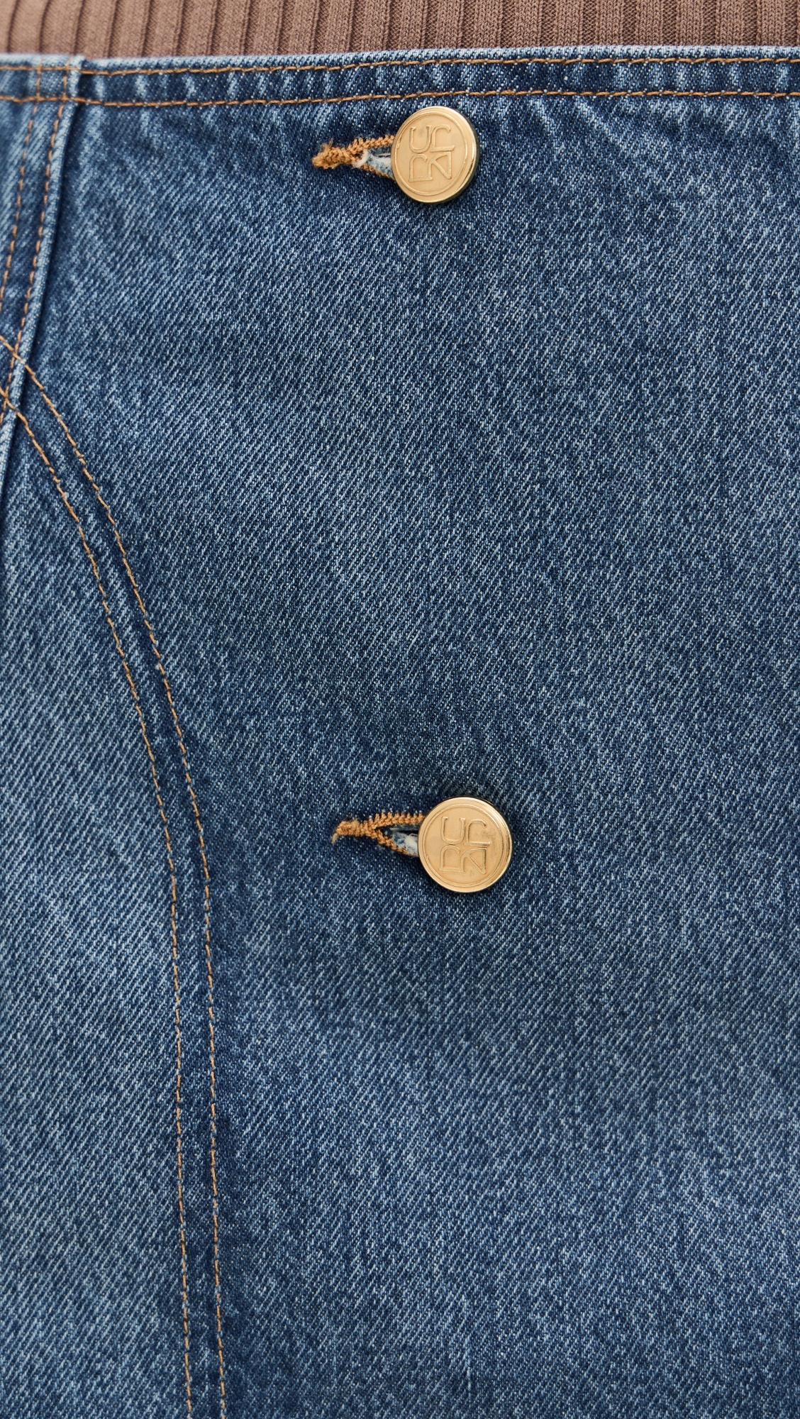 The Clara Mini Denim Skirt - 5