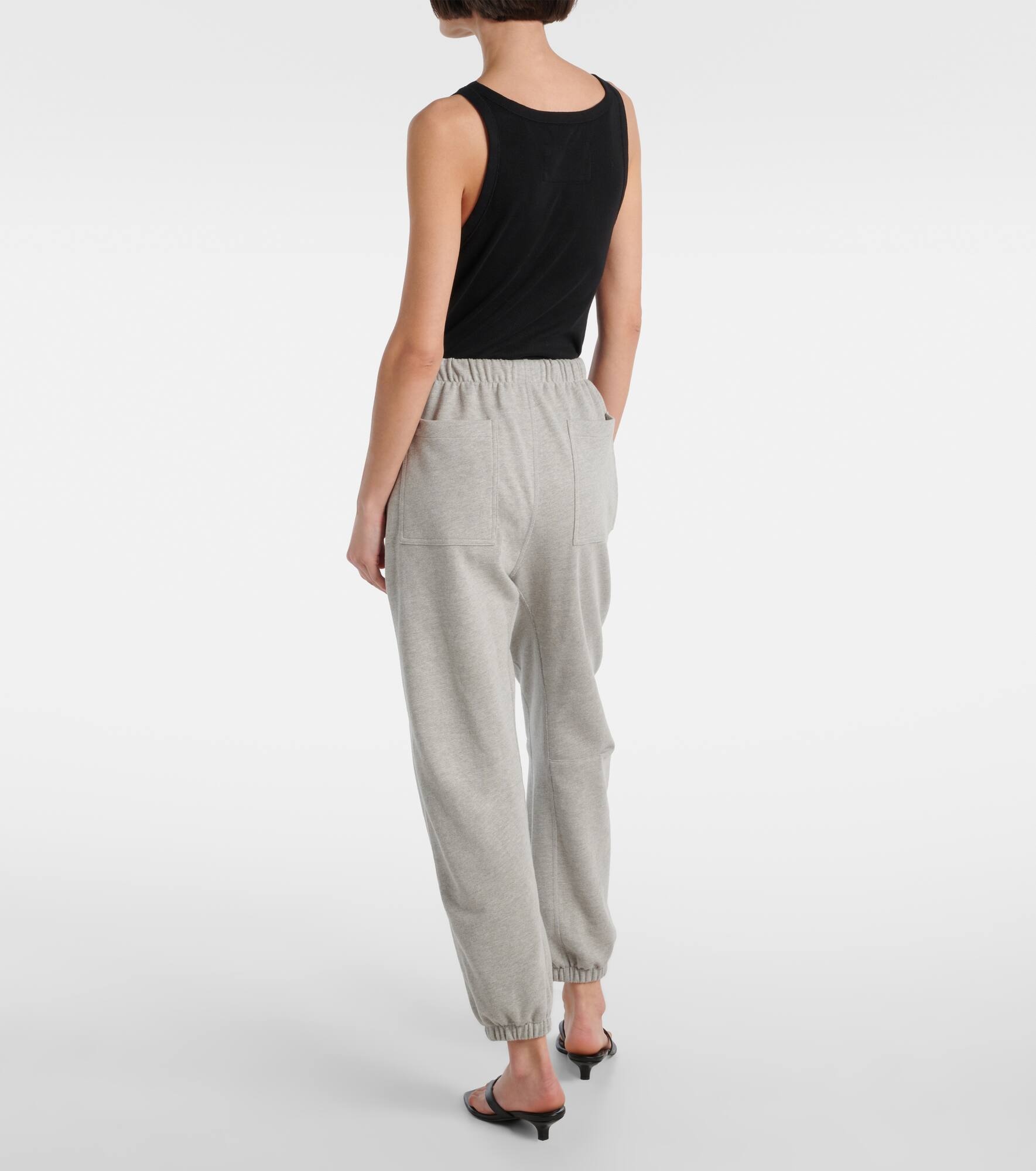 Dulce cotton-blend sweatpants - 3