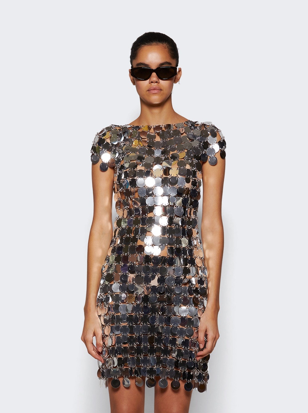 Iconic Sparkle Discs Dress Silver - 2