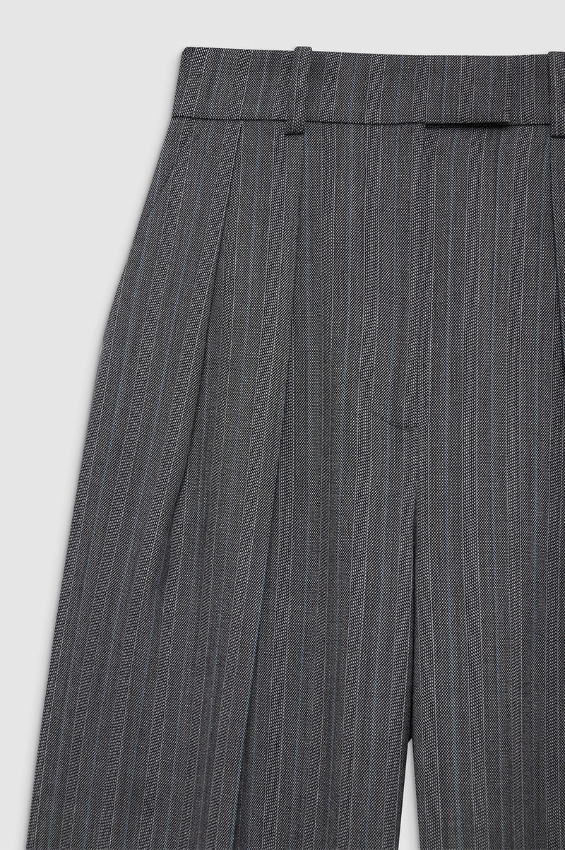 Lou Trouser - Black And Grey Stripe 4
