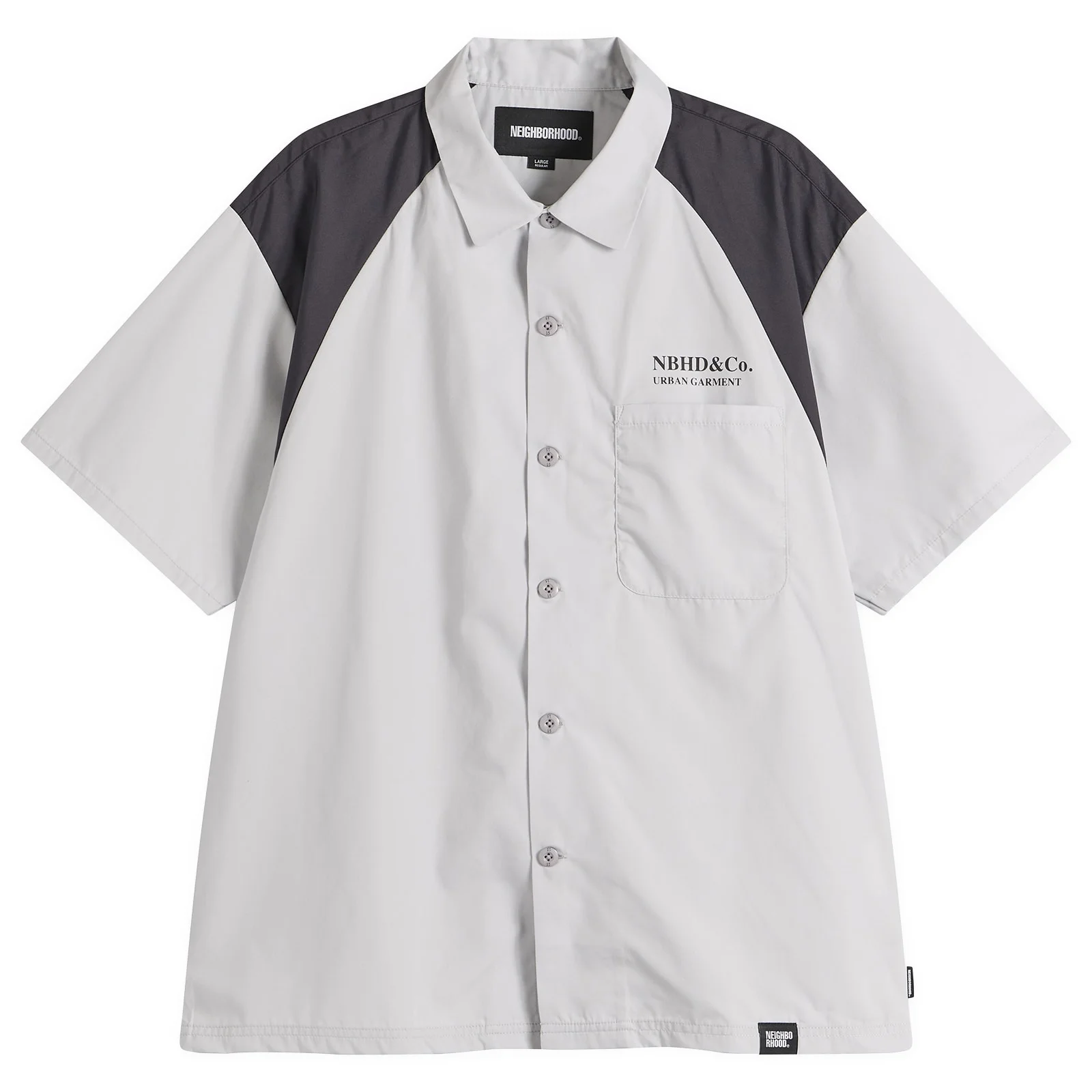 Neighborhood Classic 2-Tone Short Sleeve Work Shirt 2 - 1