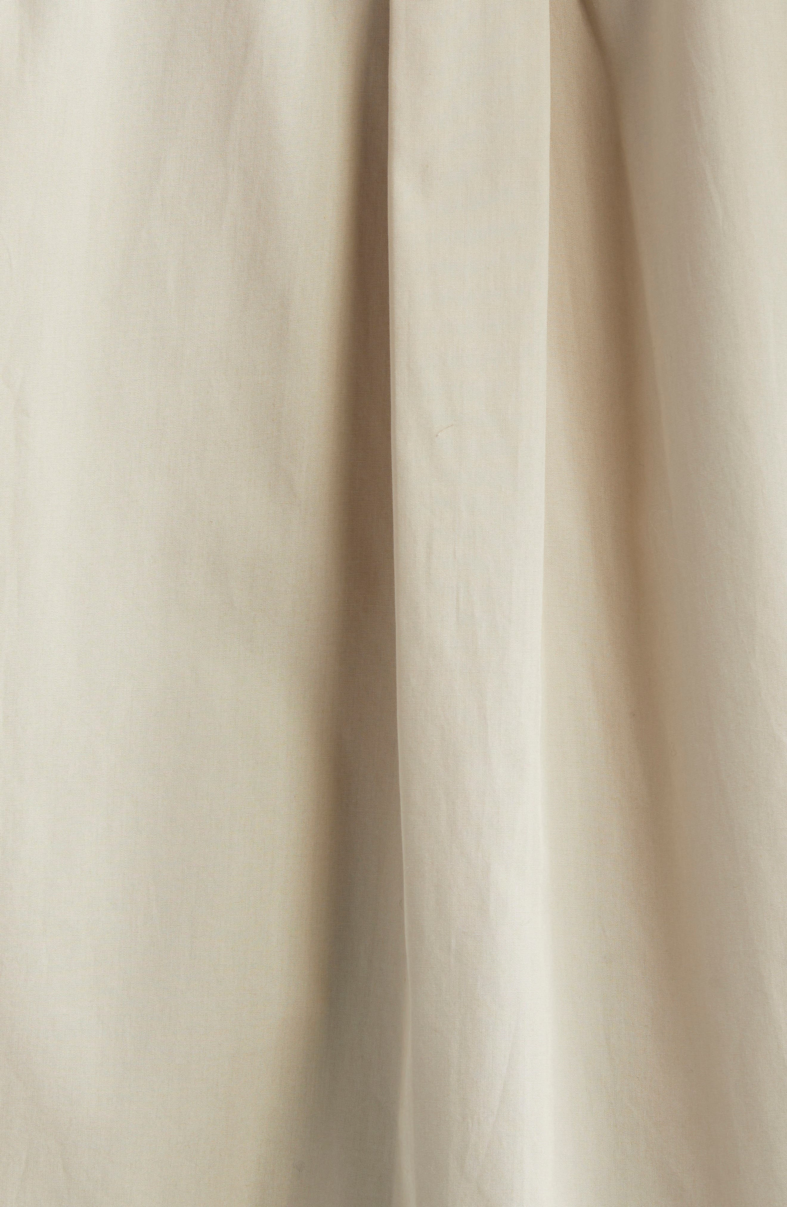 Victoria Beckham Crop Button-Up Shirt in Pumice at Nordstrom - 7