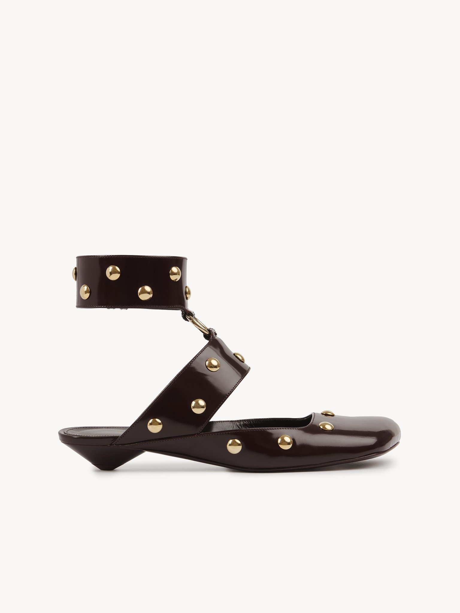 サンダル・ミュール Chloe SS25 Ivory leather Jade sabot (CHC24W05QOL 122) Women's Sandals And Espadrilles | Chloé LB