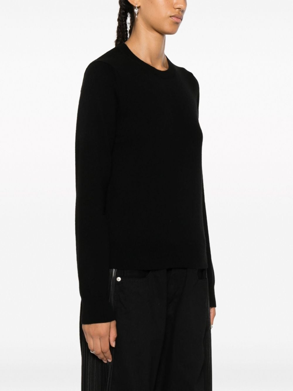 crew-neck cashmere jumper - 3