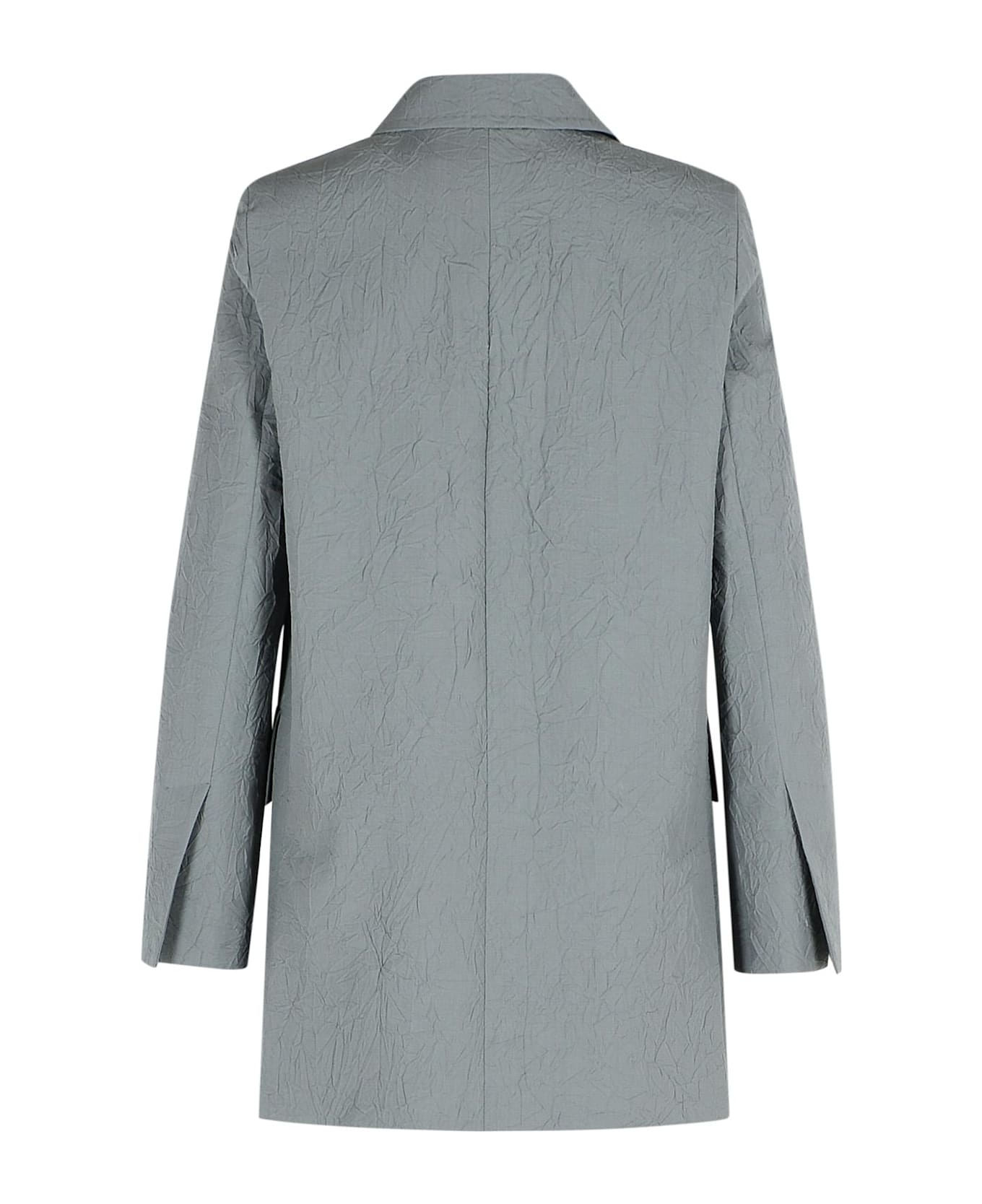 'abavo' Grey Wool Blazer - 2