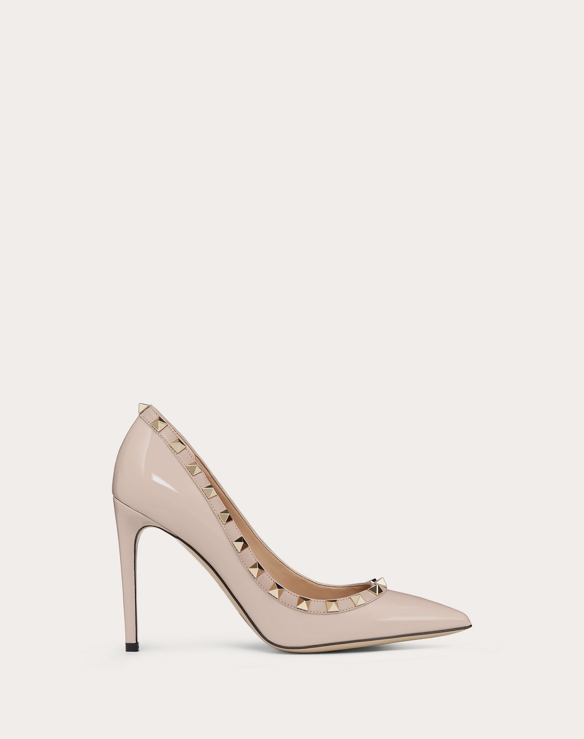 Rockstud Patent Leather Pump 100  mm - 1