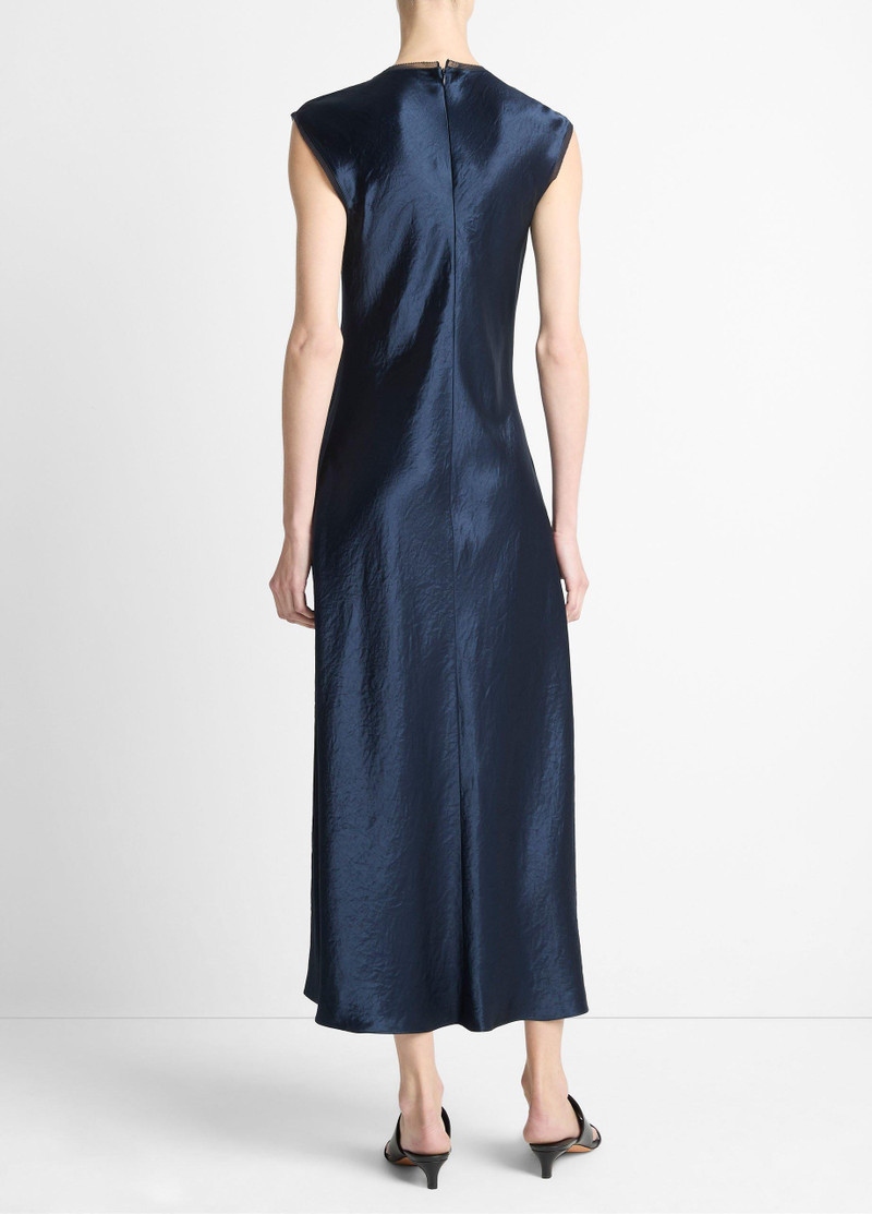 Vince Satin Cap-Sleeve Slip Dress outlook
