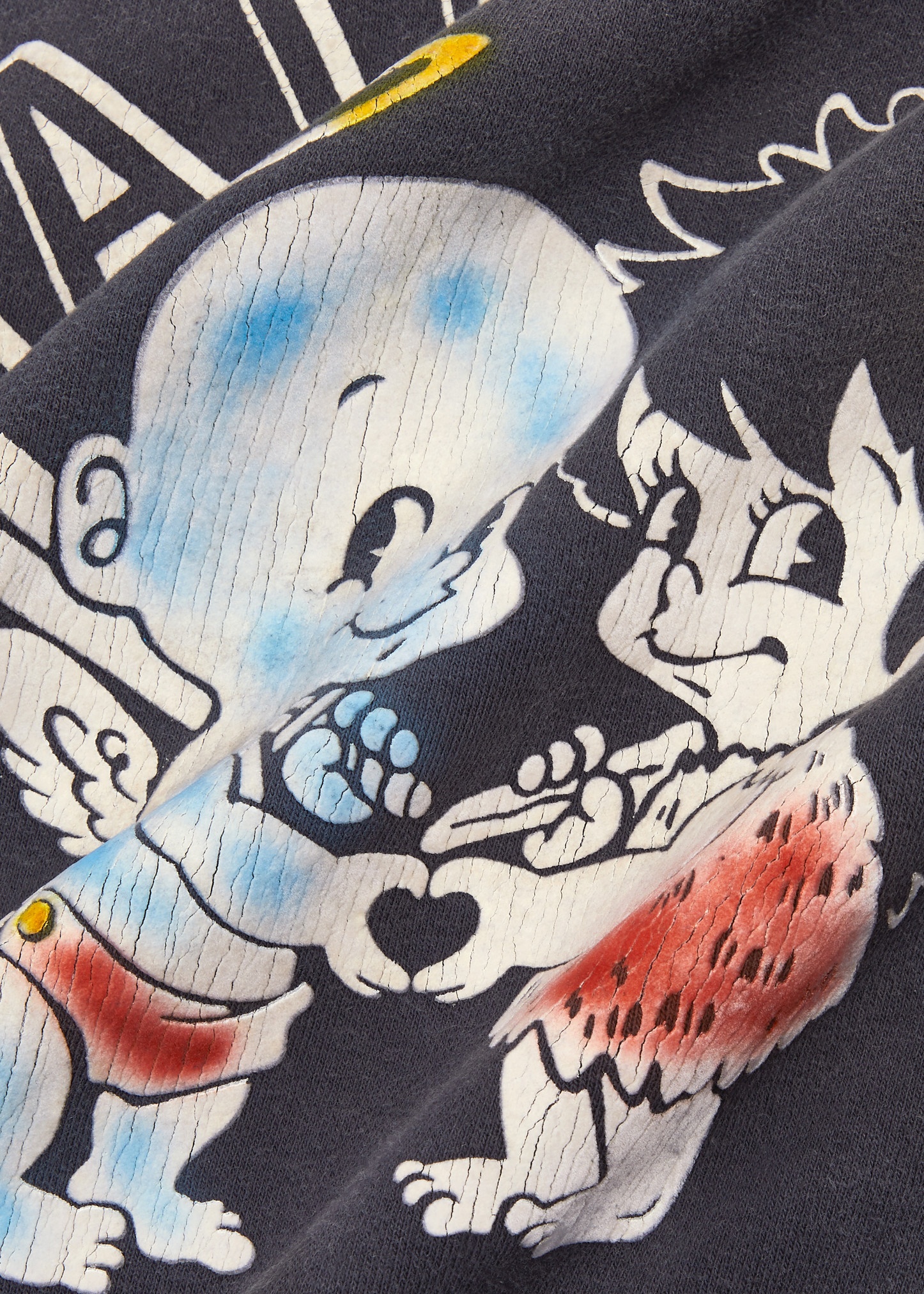 スウェット・トレーナー SAINT MXXXXXX Saint Aries printed cotton sweatshirt SAINT M×××××× Saint Aries printed cotton sweatshirt