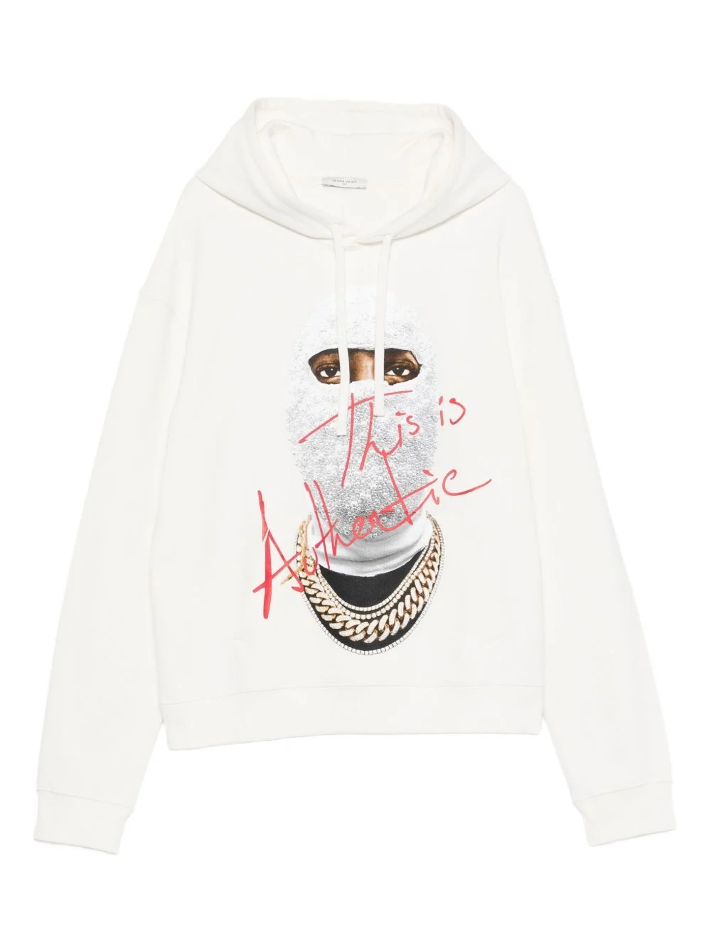 graphic-print hoodie - 1
