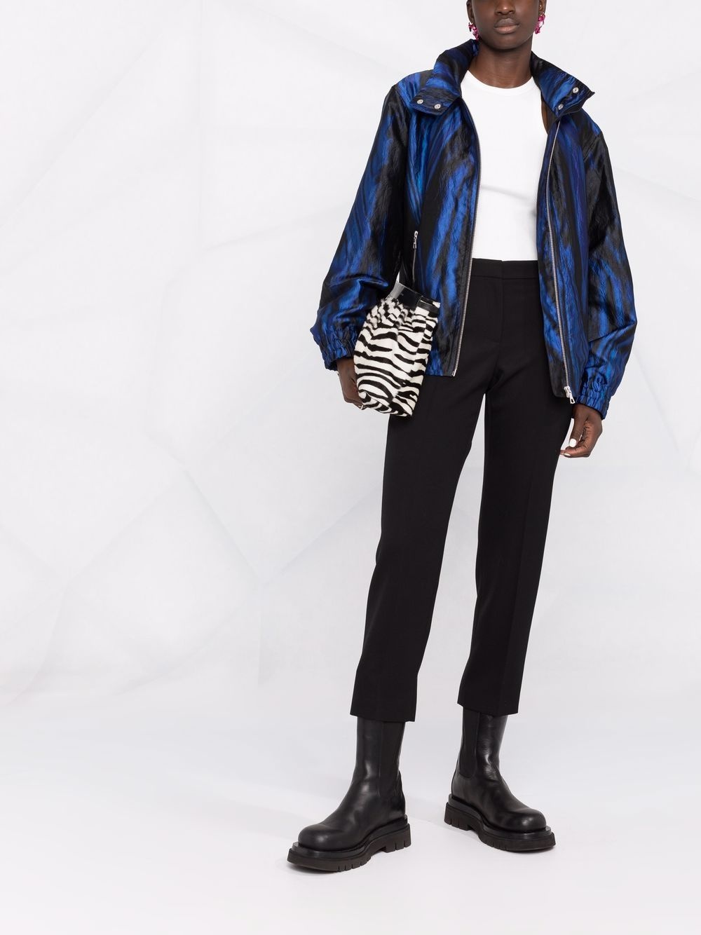 tailored cropped trousers - 2