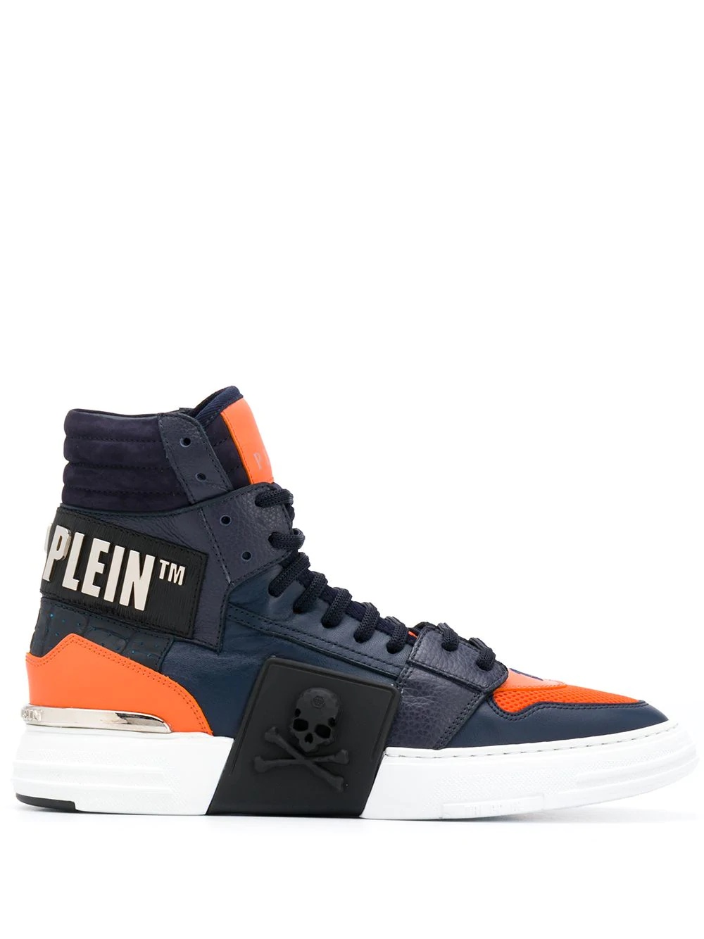 logo hi-top sneakers  - 1