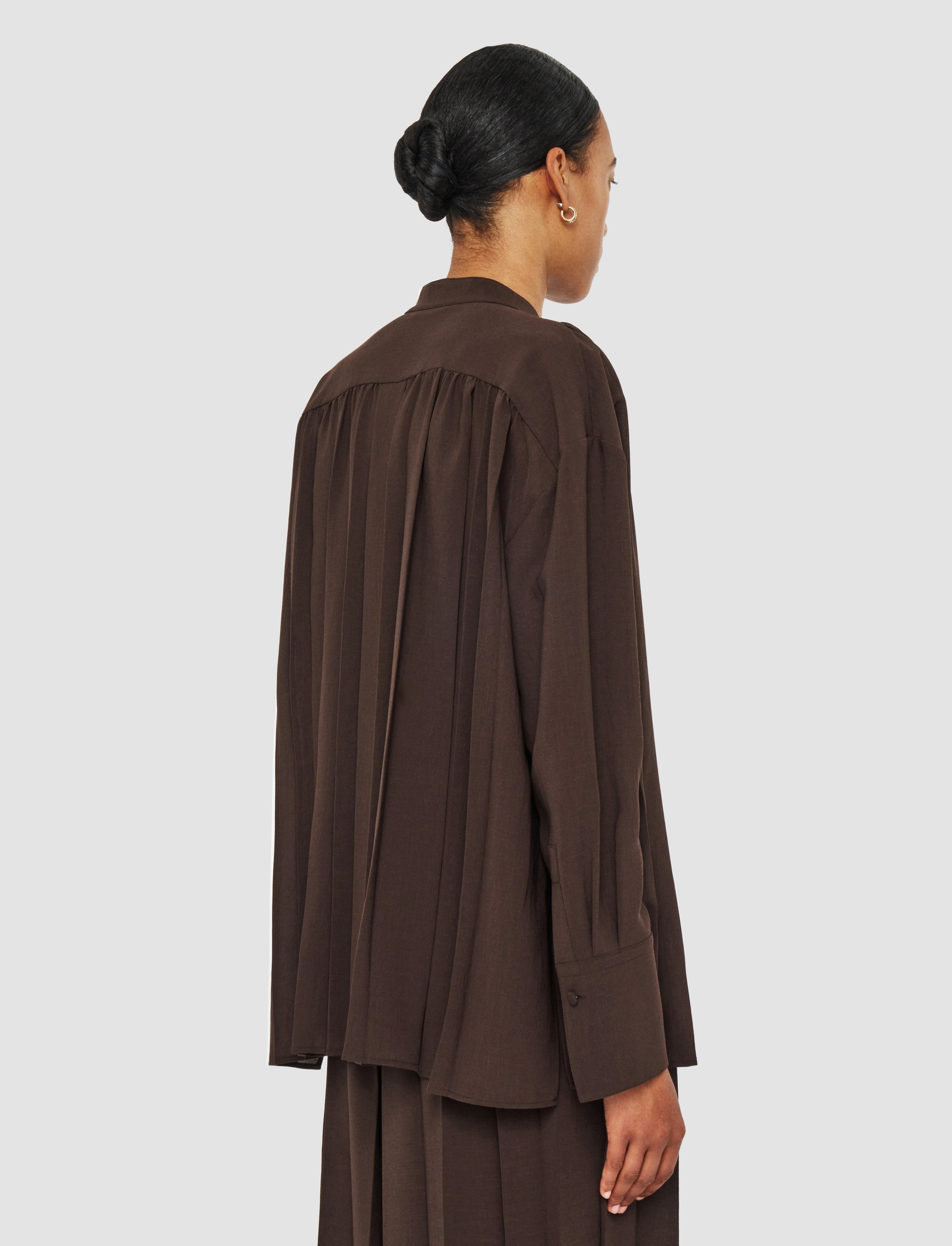 Malte Airy Plissé Blouse - 4
