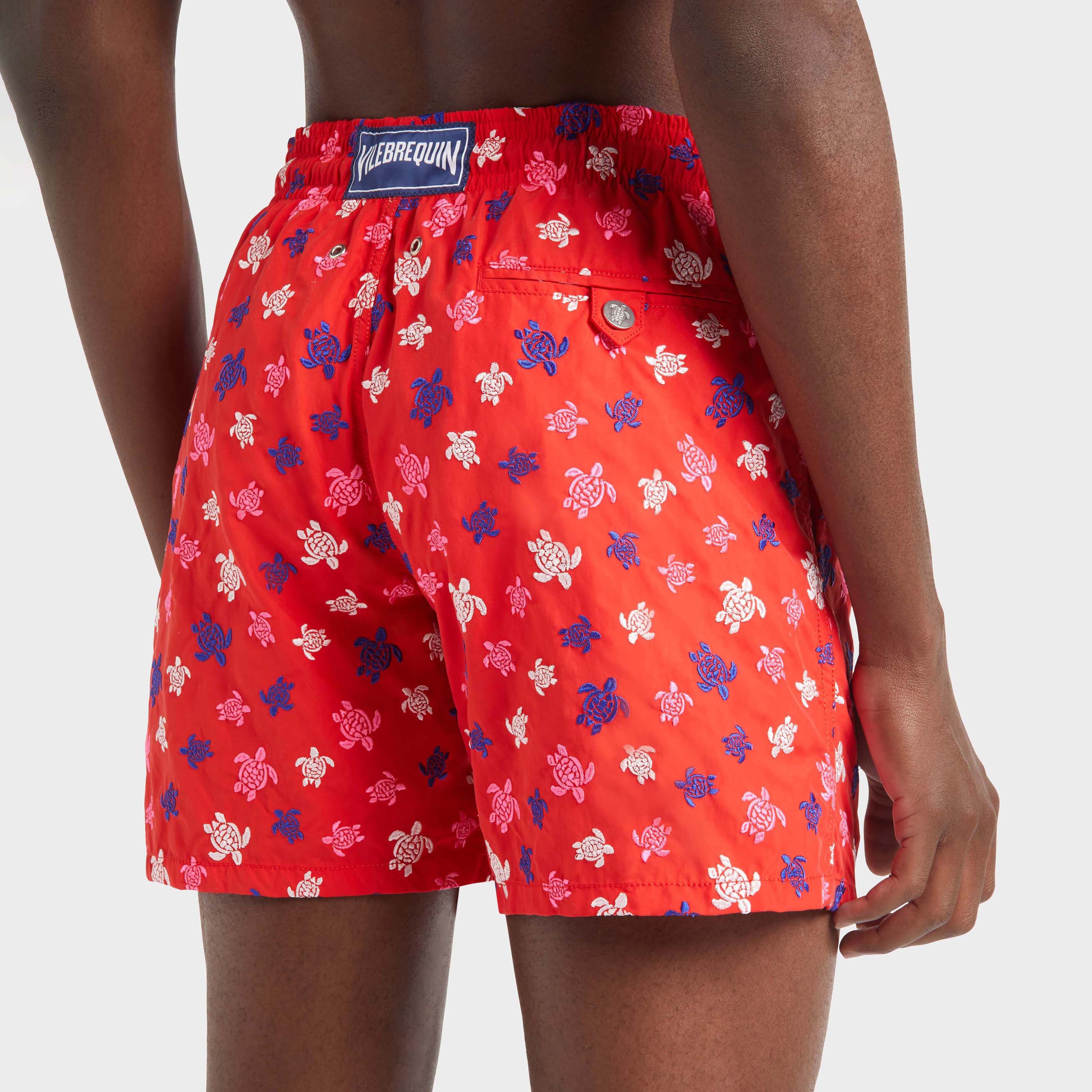 Men Swim Shorts Embroidered Ronde des Tortues - Limited Edition - 6