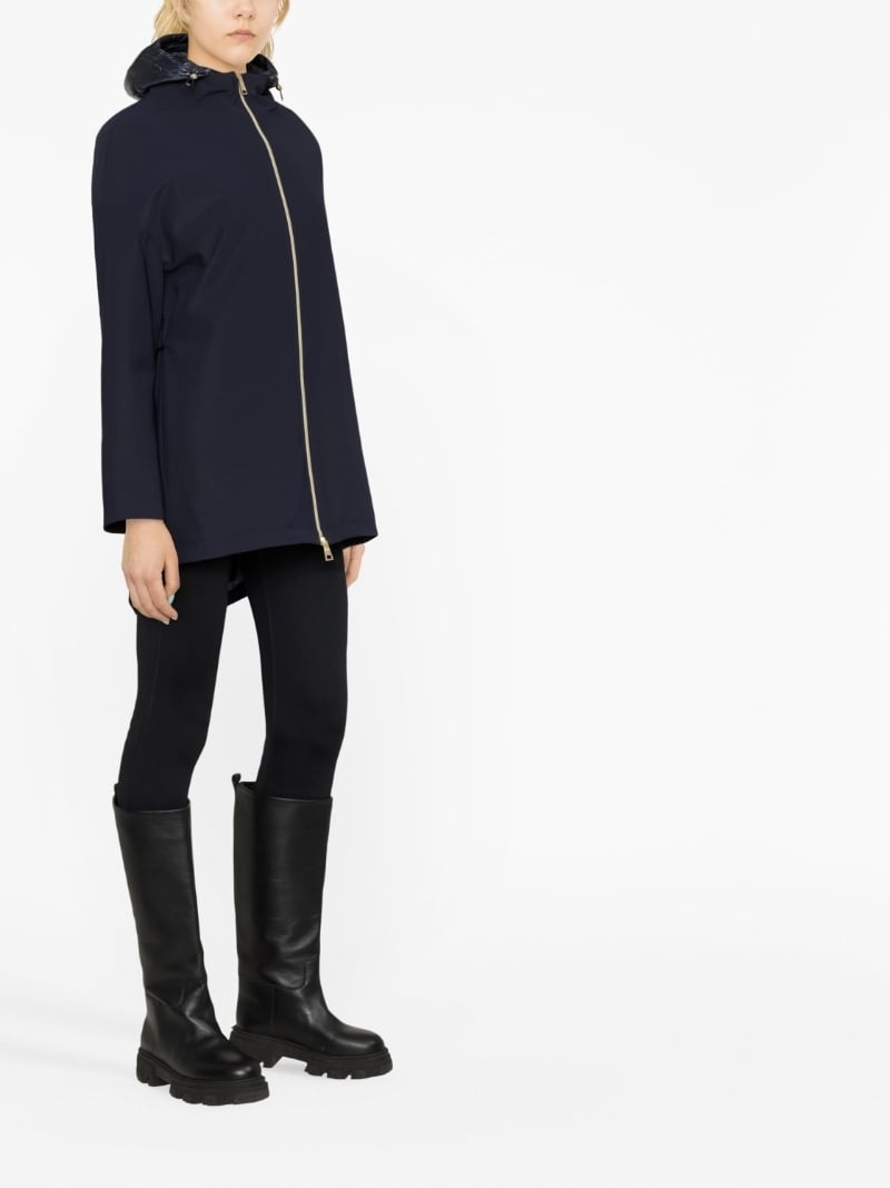 Laminar hooded parka coat - 3