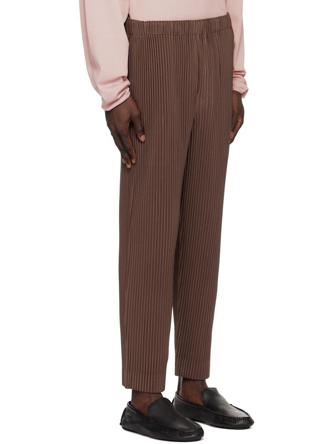 Brown Monthly Color November Trousers - 2