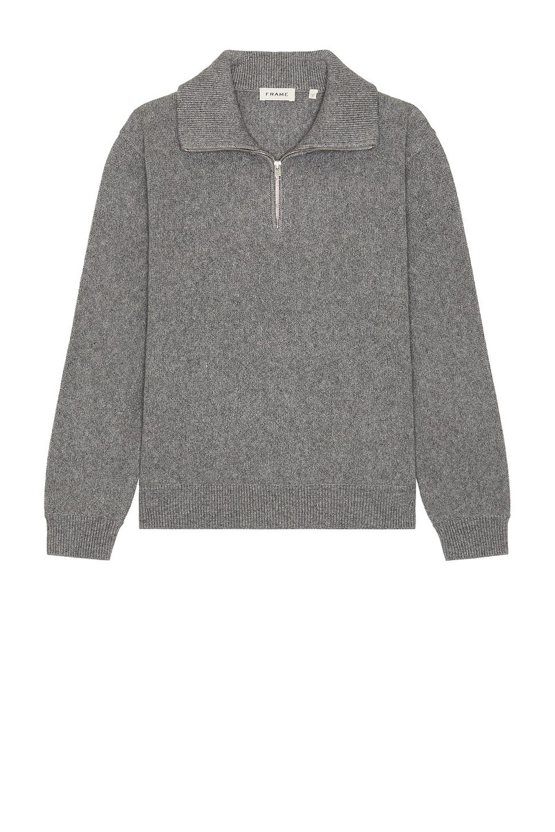 FRAME Wool Zip Sweater outlook