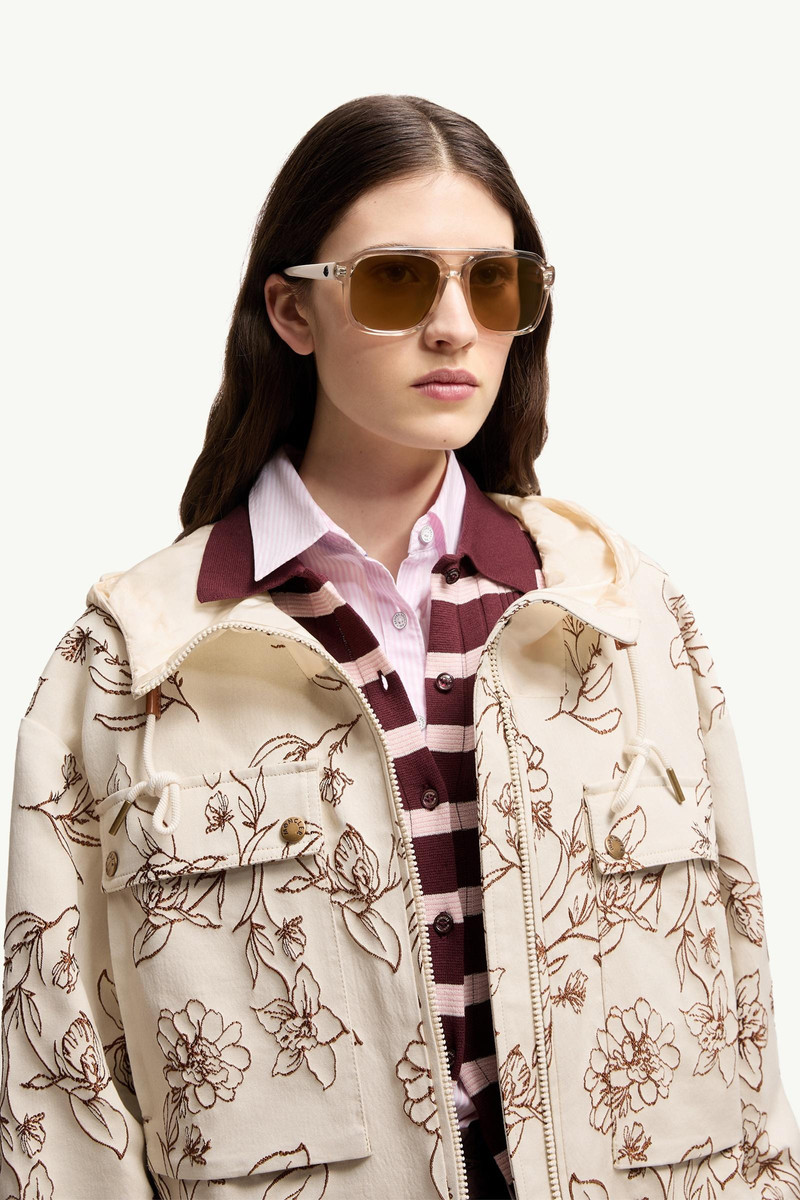 Moncler Vantos Rectangular Sunglasses outlook