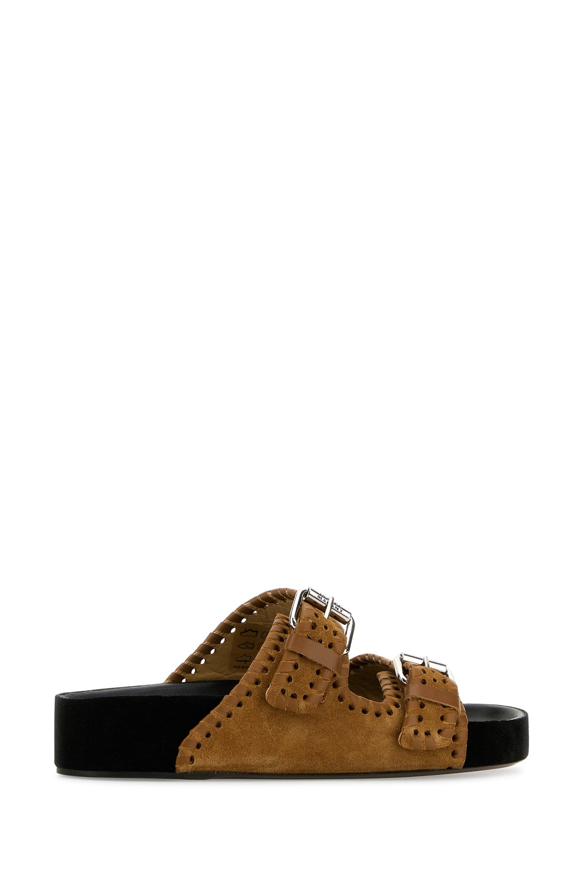 Camel suede Lennyo slippers - 3