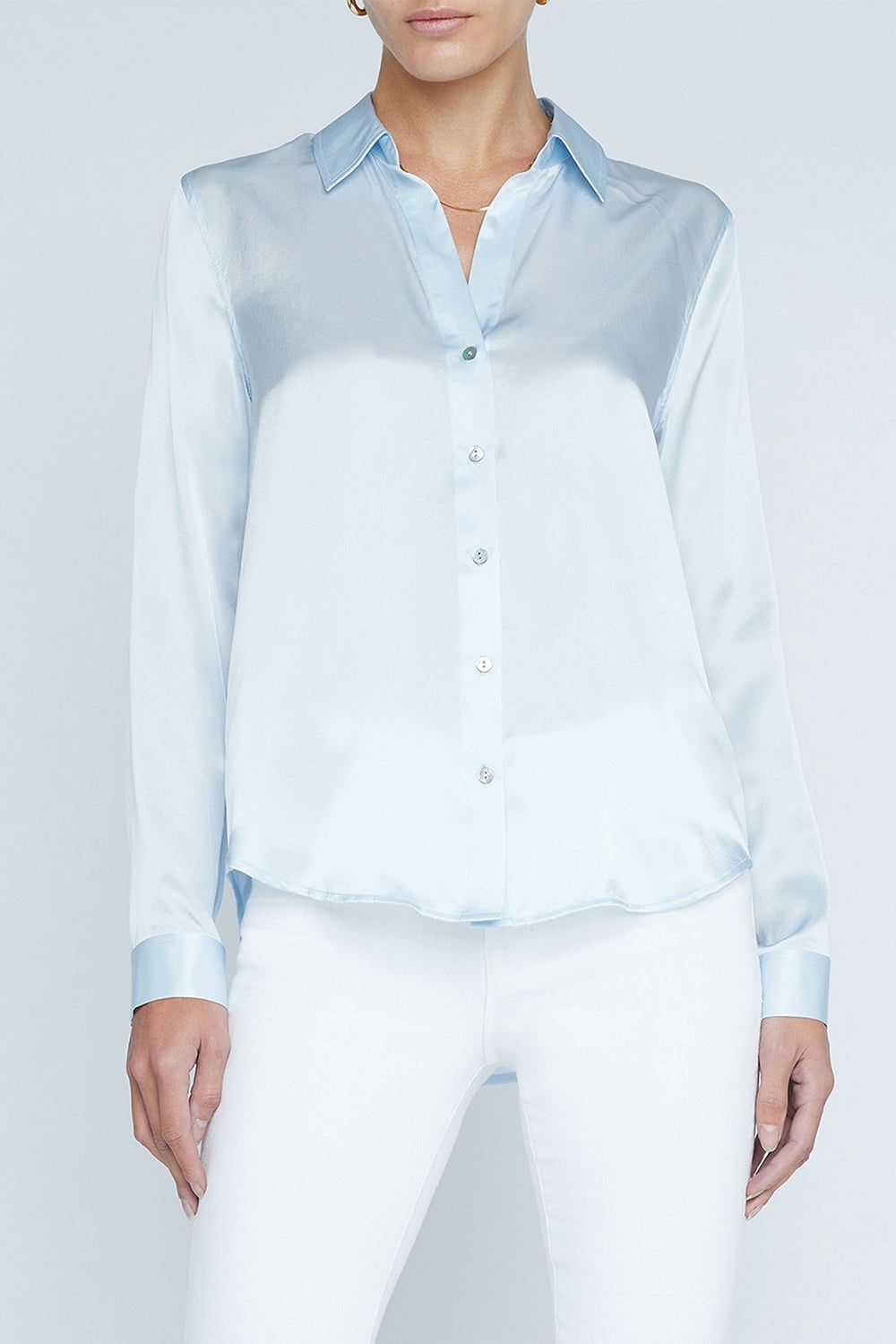 Tyler Blouse - Ice Water - 2