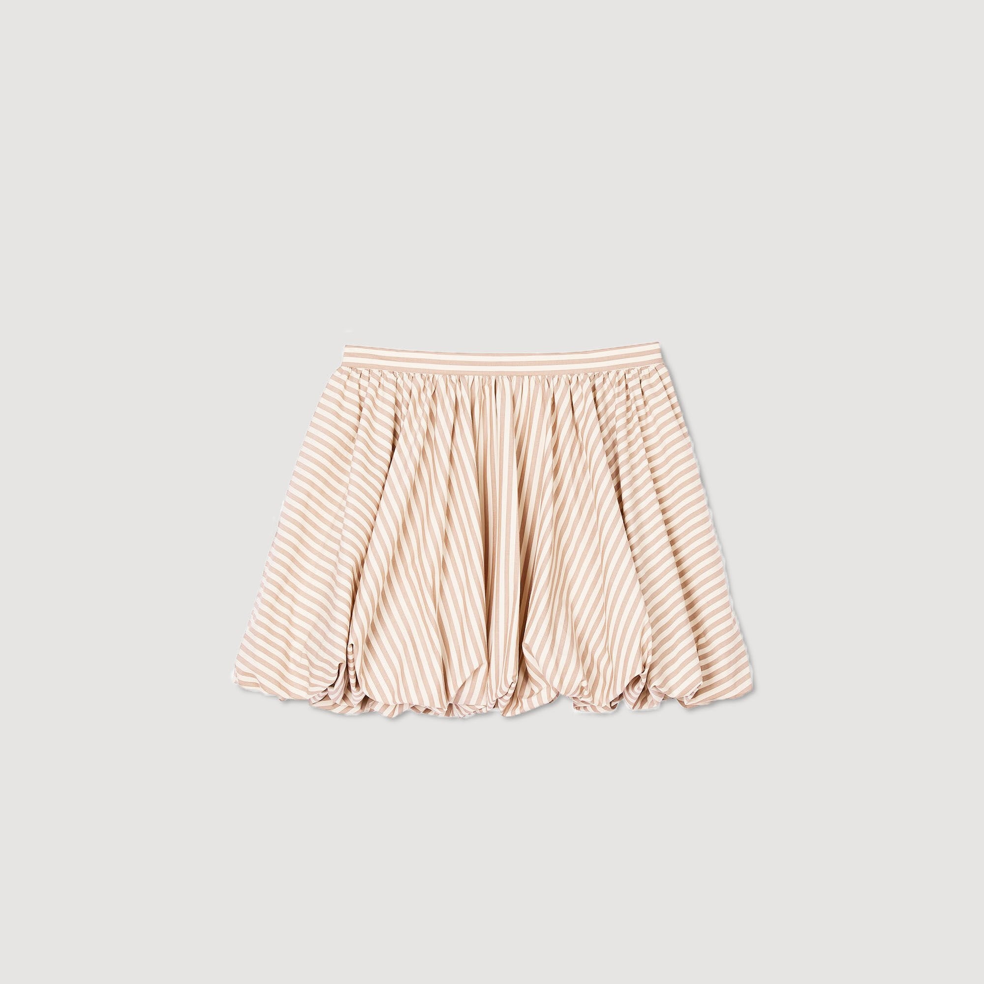 STRIPED BUBBLE SKIRT - 6