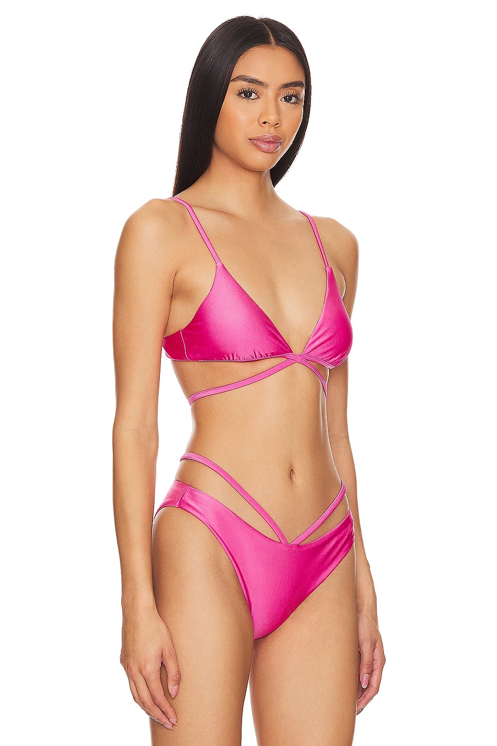 Harlen Tie Front Bikini Top - 2