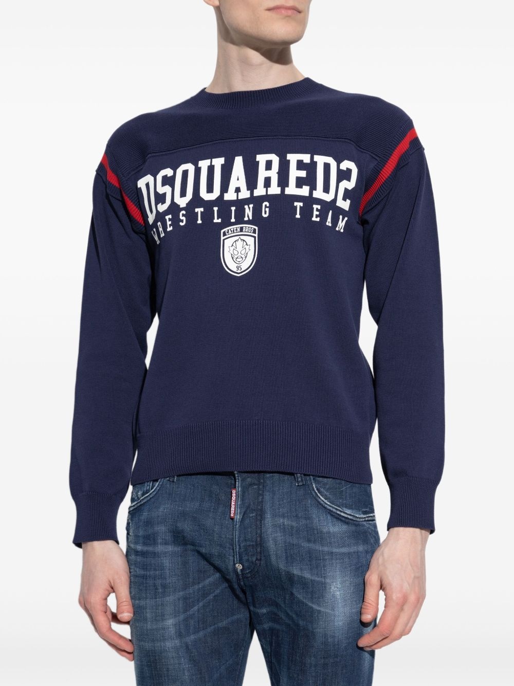 logo-print sweatshirt - 3