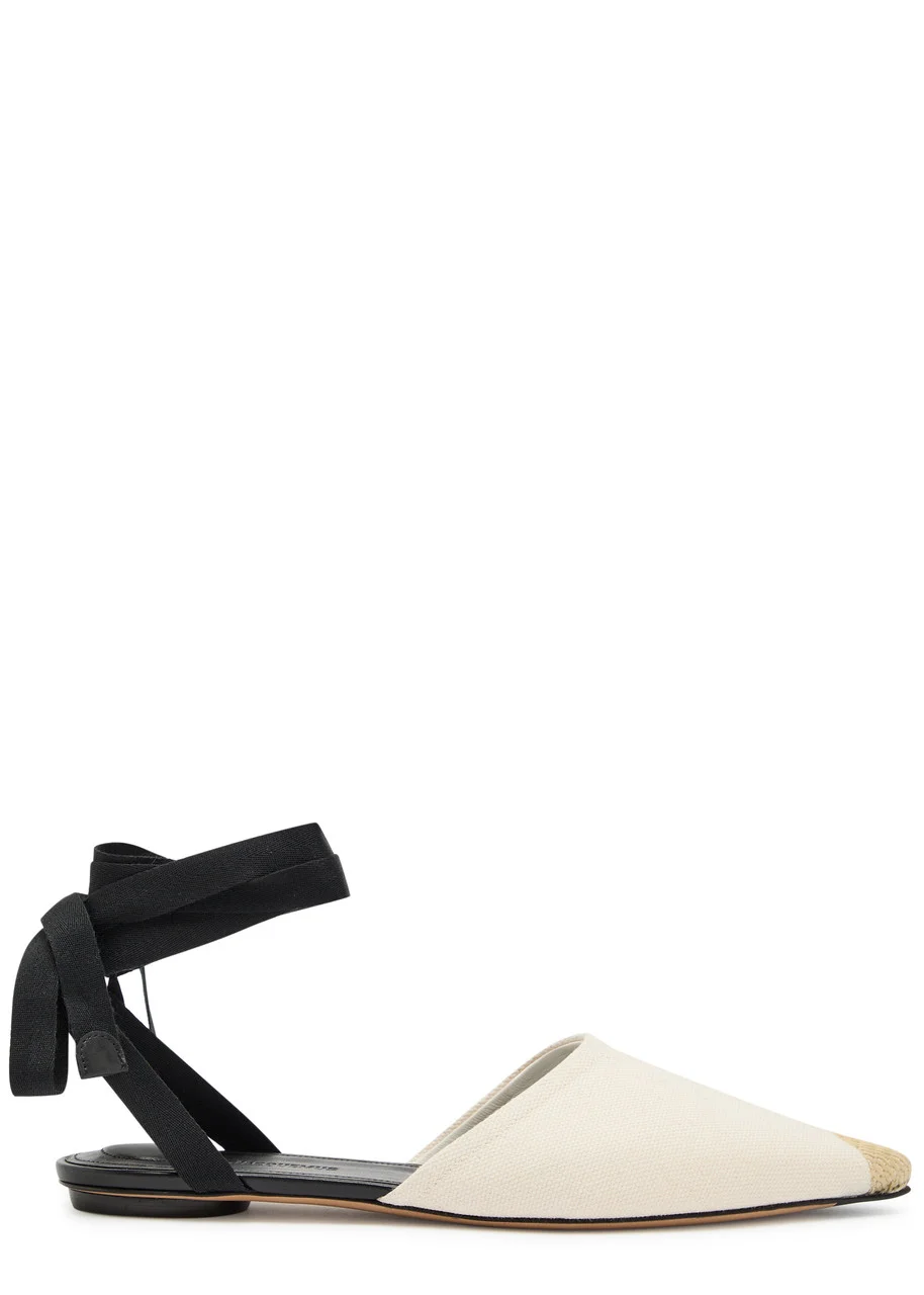 Jacquemus Les Sandales Espadrilles Canvas Flats - 1
