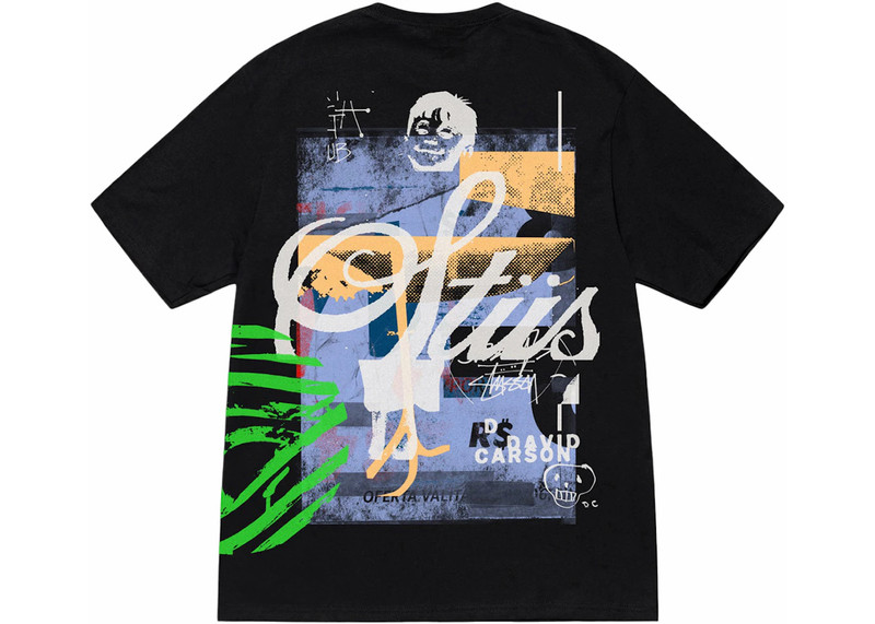 Stüssy Stussy David Carson Dino Tee Black outlook