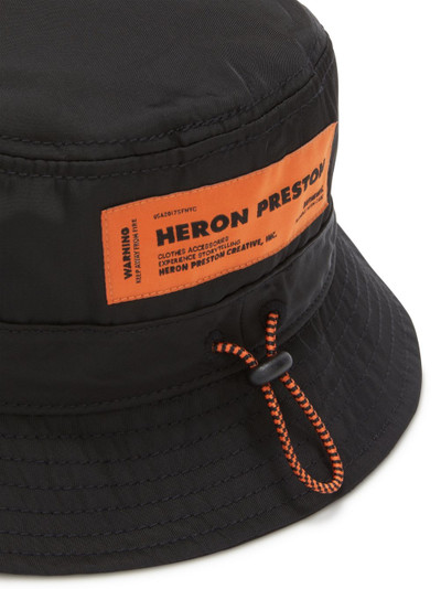 Heron Preston Hpny Emb Nylon Bucket Hat outlook