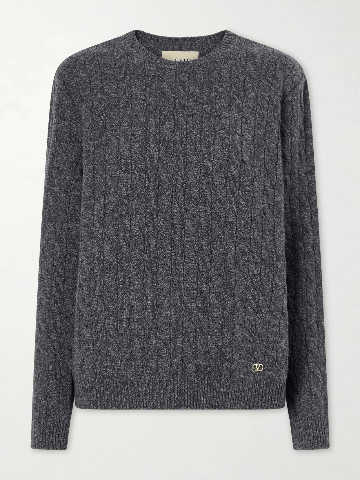 Cable-knit Wool Sweater - 1
