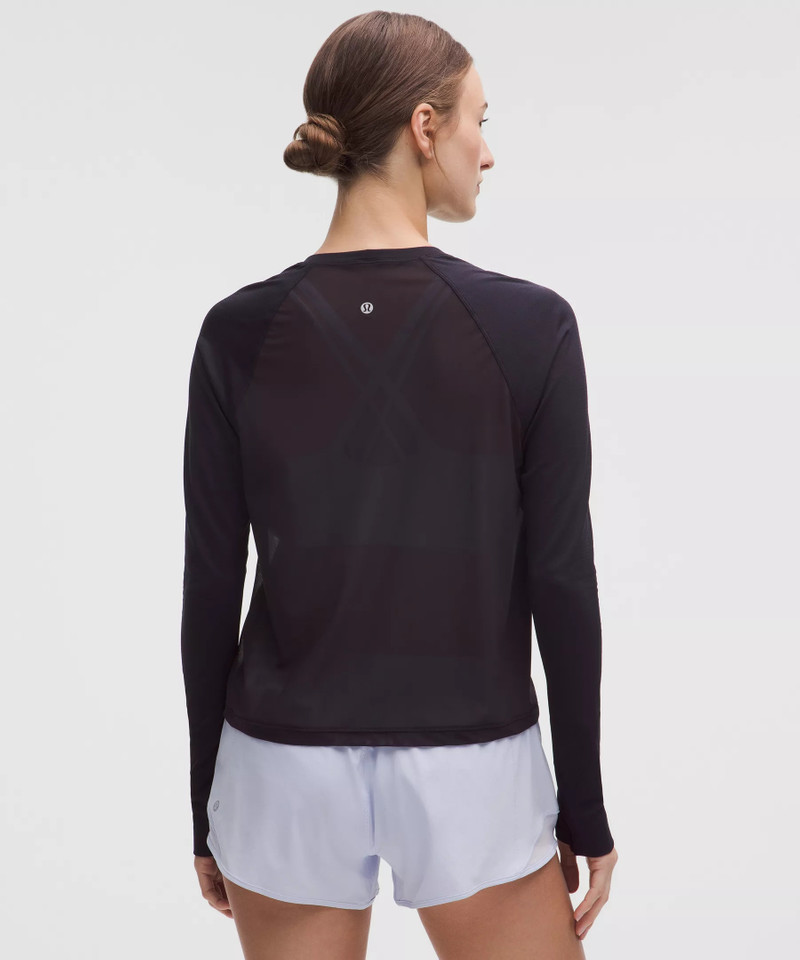 Swiftly Mesh-Back Long-Sleeve Shirt 3
