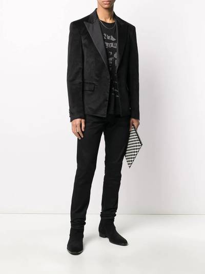 AMIRI formal single breasted blazer outlook