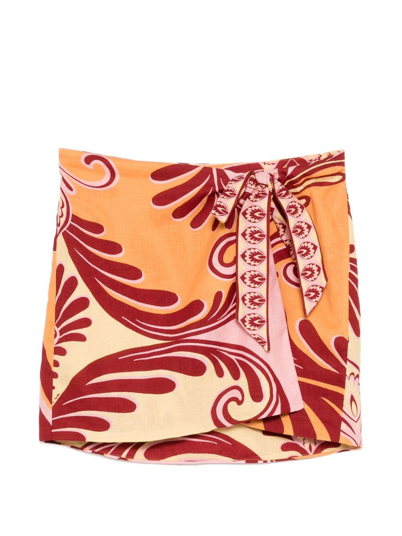 arabesque tie skirt 1