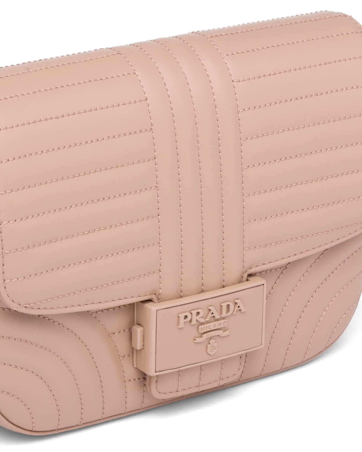 Prada Diagramme leather shoulder bag - 6