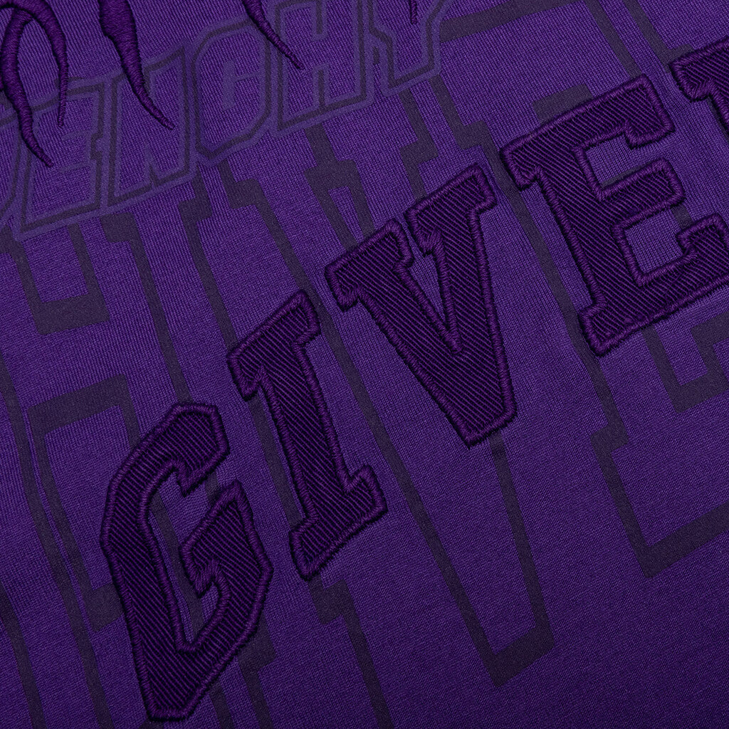 GIVENCHY OVERSIZED FIT T-SHIRT - PURPLE - 5
